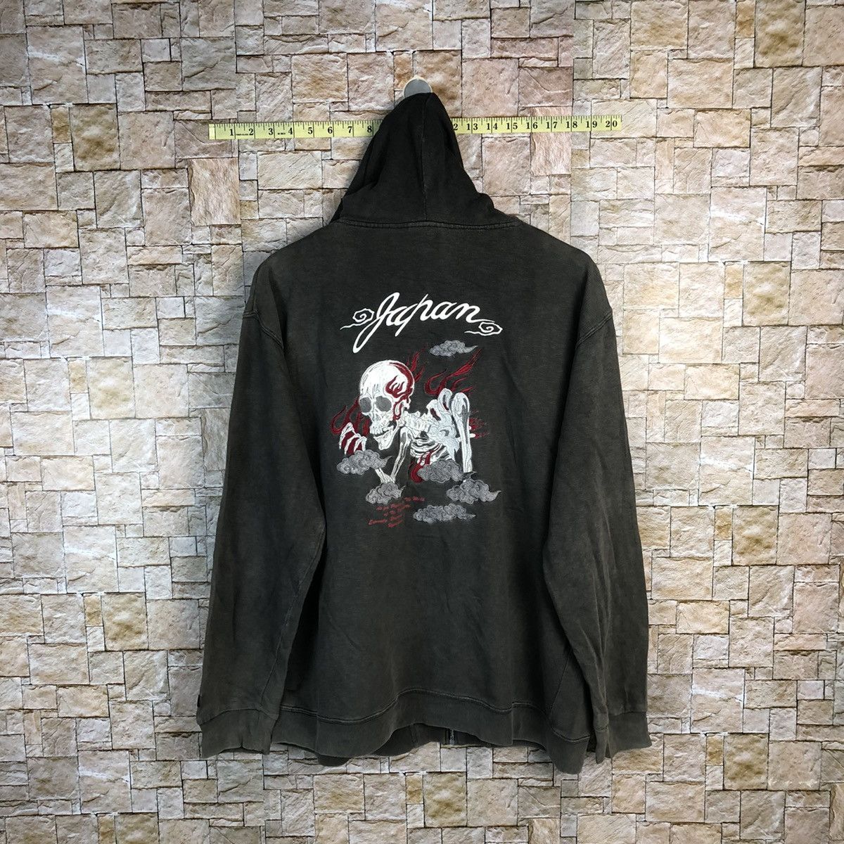 DL Defective Struct skull Black japan sweater Hoodie #A558