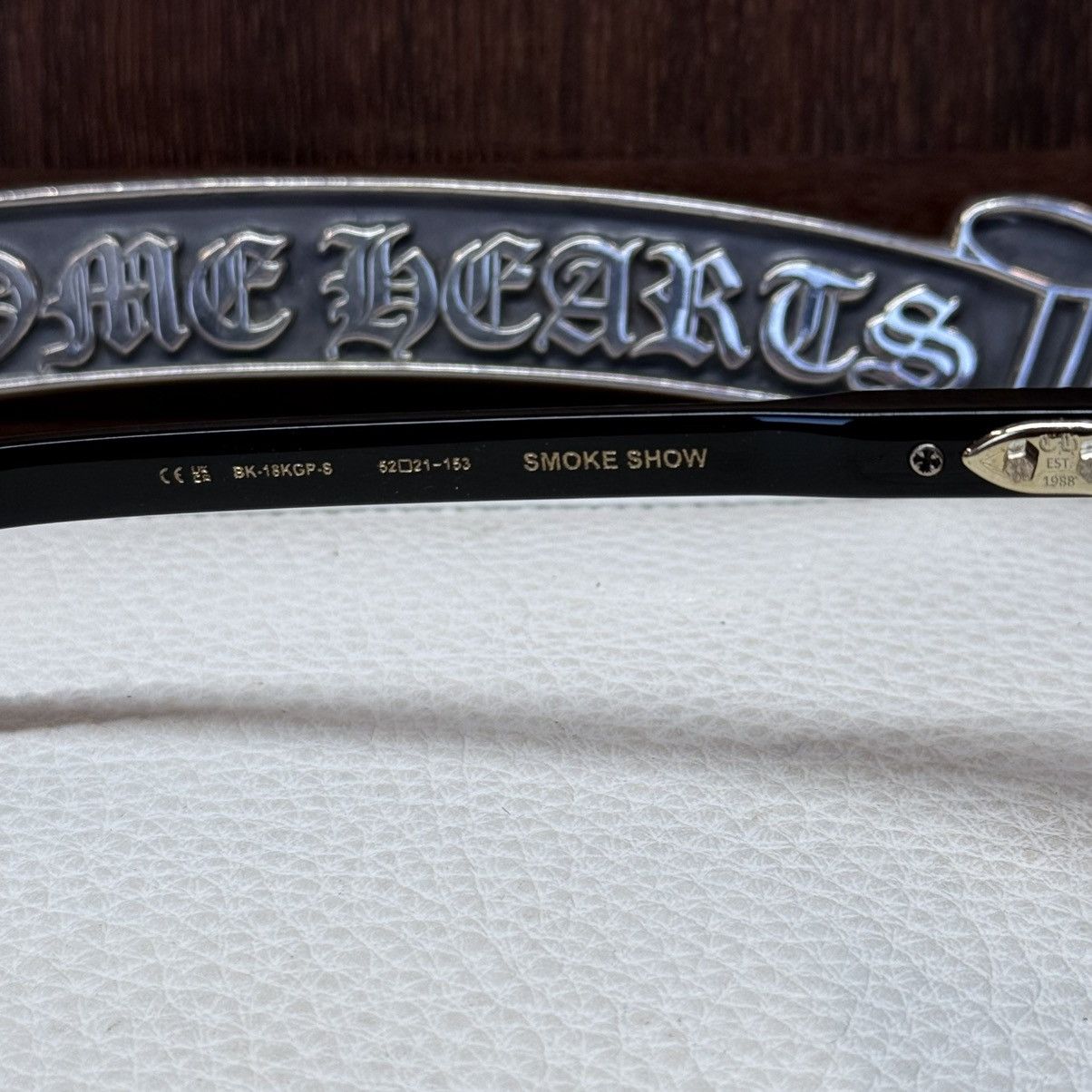 Chrome Hearts Chrome Hearts Smoke Show 1/1 Sunglasses Size ONE SIZE - 5 Thumbnail