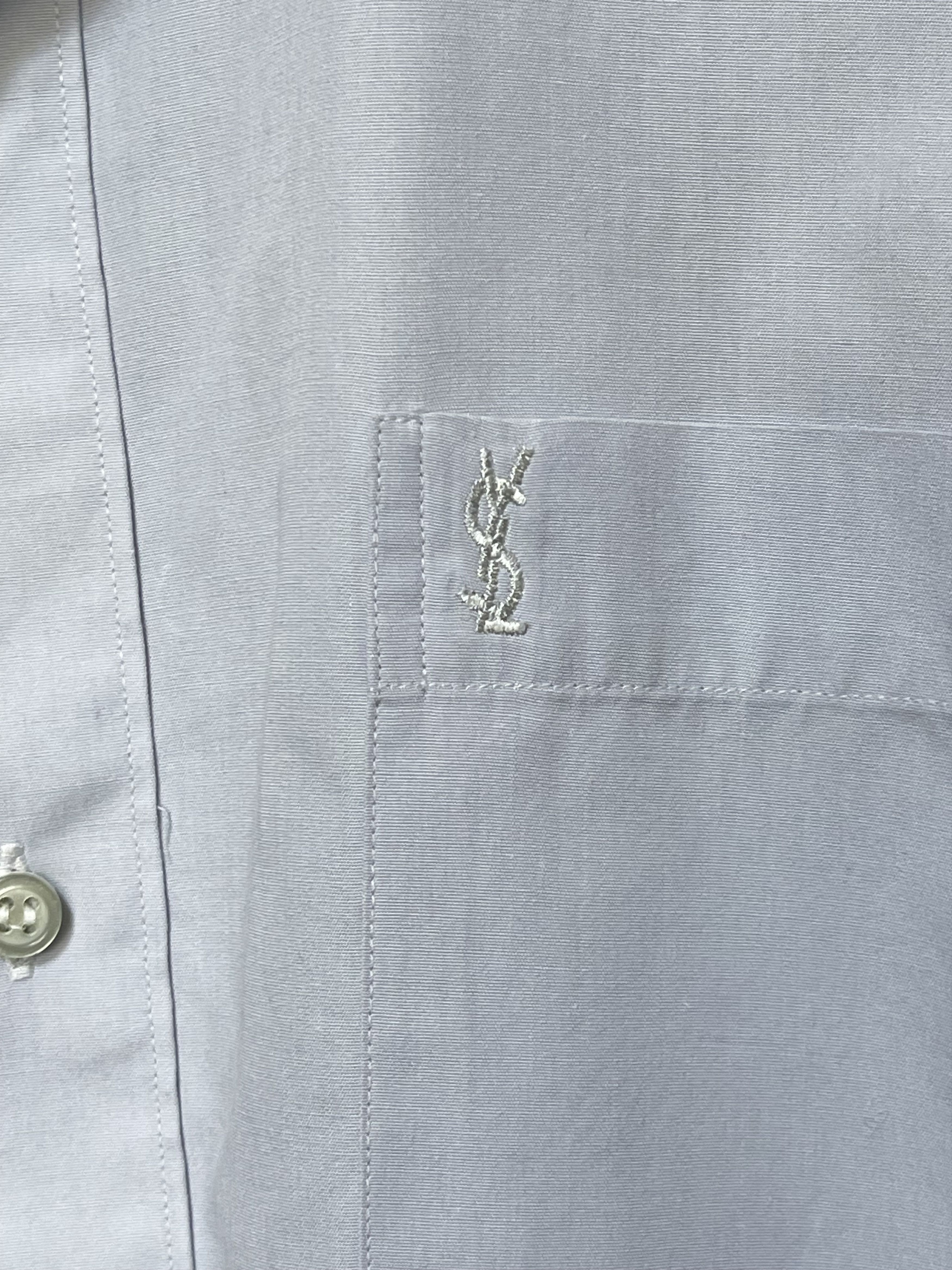 Yves Saint Laurent 🔥 Shirt vintage YSL yves Saint Laurent size L cotton Size US L / EU 52-54 / 3 - 5 Thumbnail