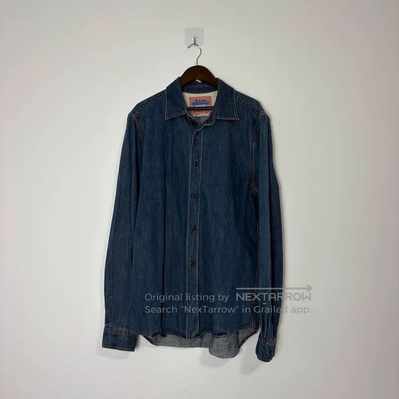 Acne Studios Acne Studios Denim shirt jacket Size US S / EU 44-46 / 1 - 1 Thumbnail