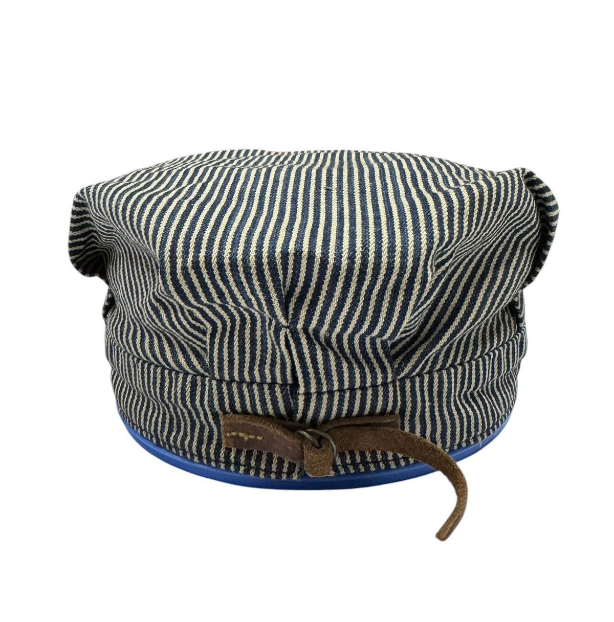Beams Plus × Vintage Vtg🔥Beams Plus Hickory Railroad Engineer Hat Size ONE SIZE - 2 Thumbnail