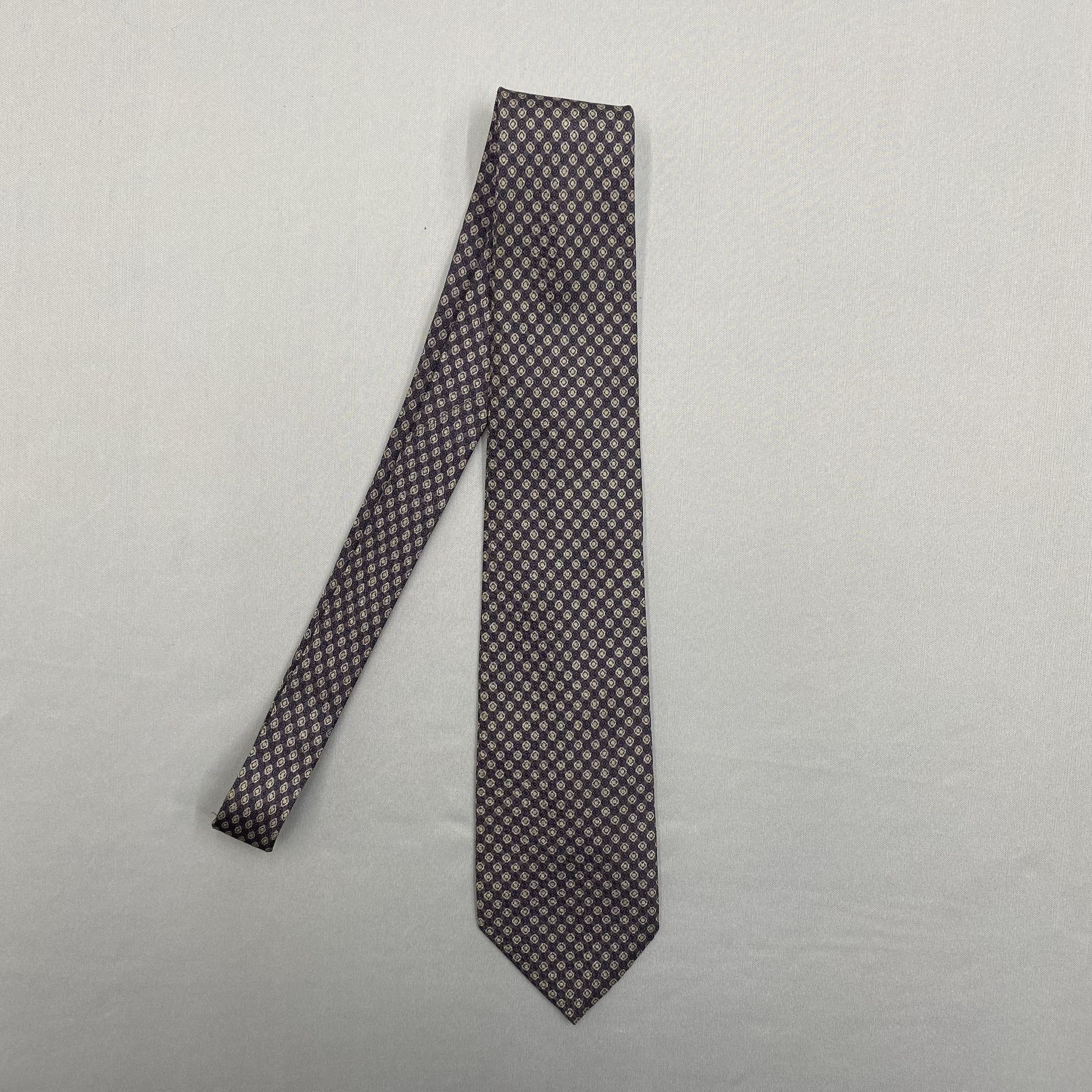 Issey Miyake Vintage Issey Miyake SILK Necktie Cravate Pure Silk Neck Tie Size ONE SIZE - 4 Thumbnail