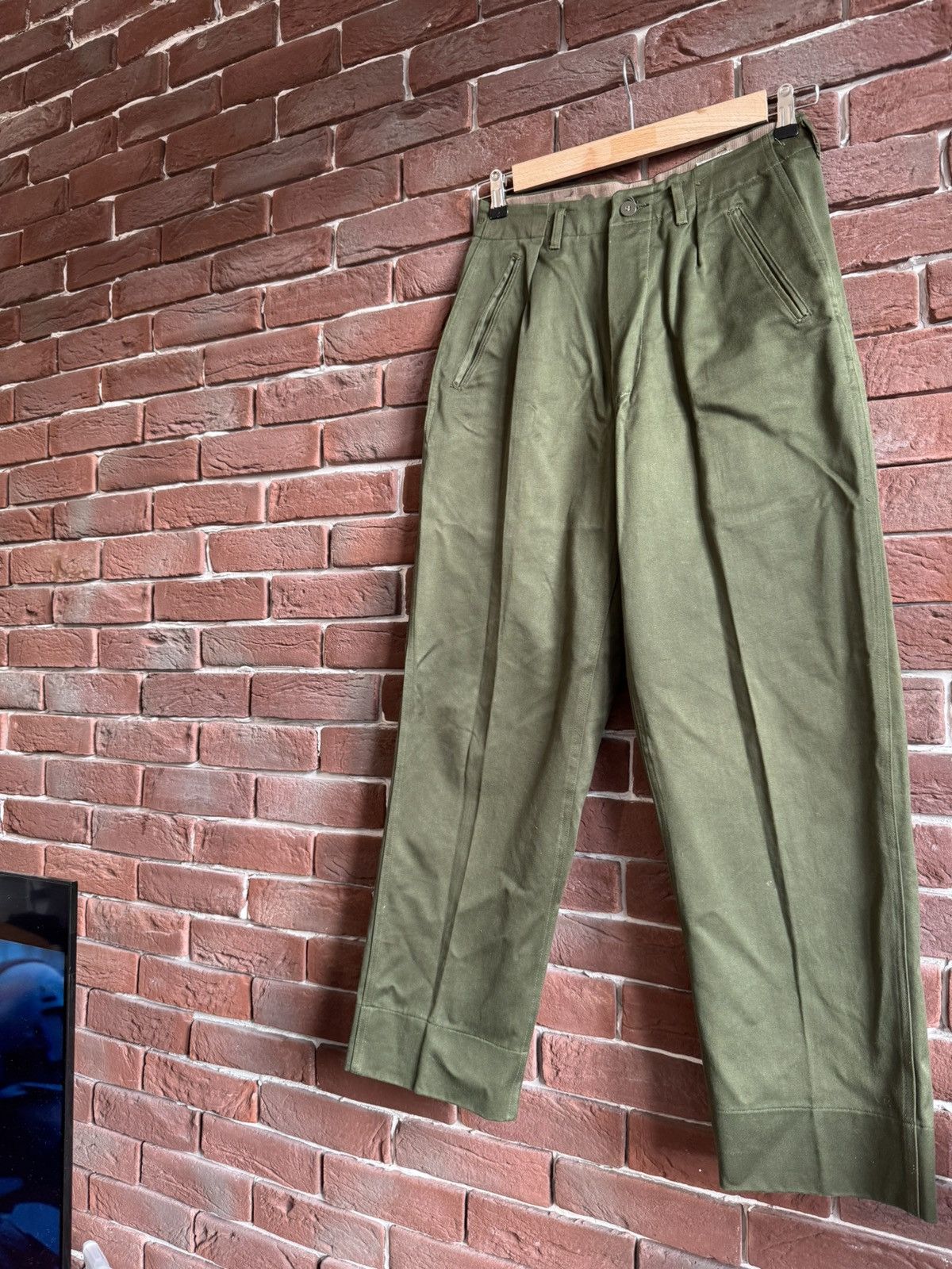 Vintage Rare Vintage 1962 60s Swedish Military Pants Kanye Travis Size US 30 / EU 46 - 3 Thumbnail