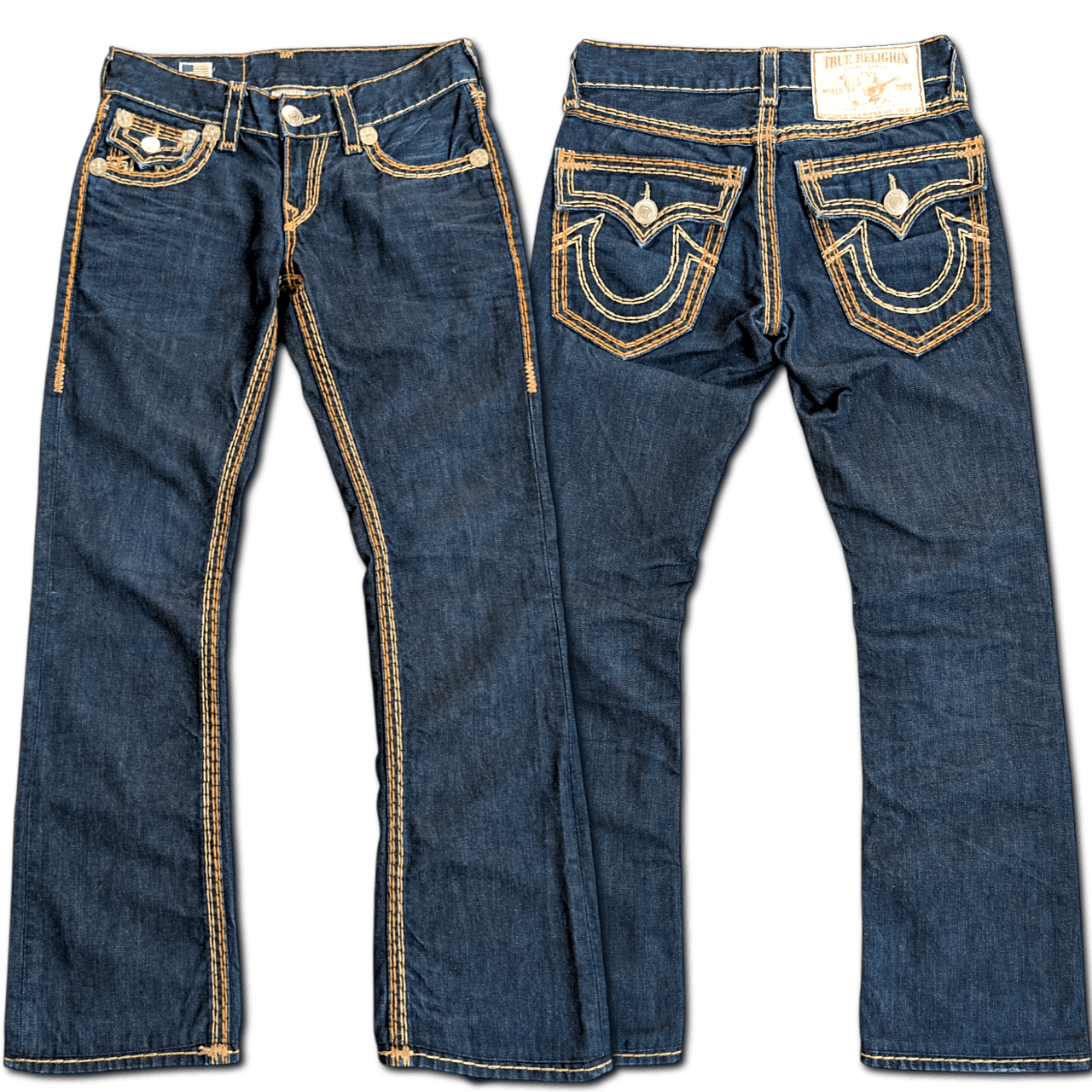 Streetwear × True Religion × Vintage True Religion Dark Navy