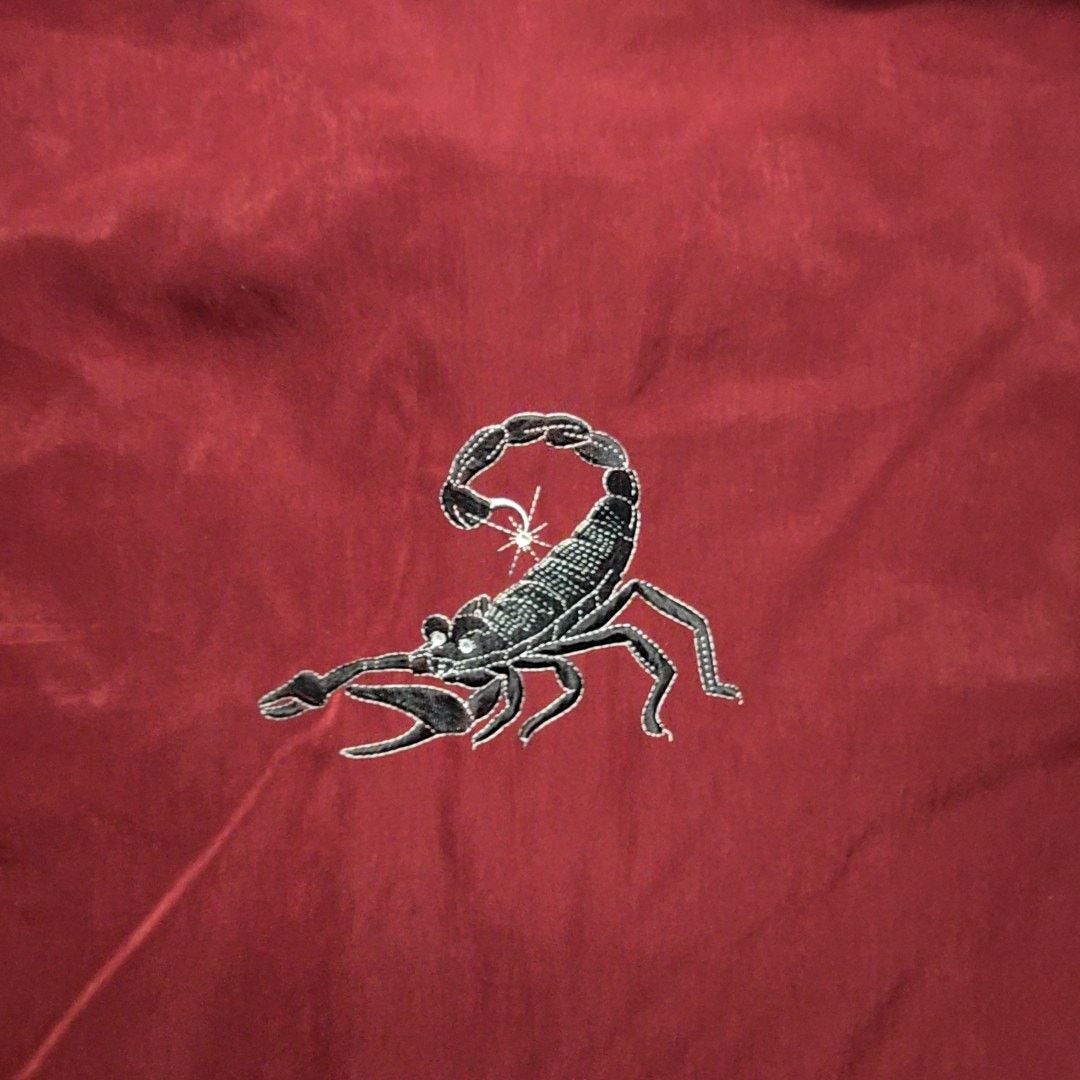 Vintage Vintage Scorpion Embroidered Button Up Red Mens Medium Size US M / EU 48-50 / 2 - 3 Thumbnail