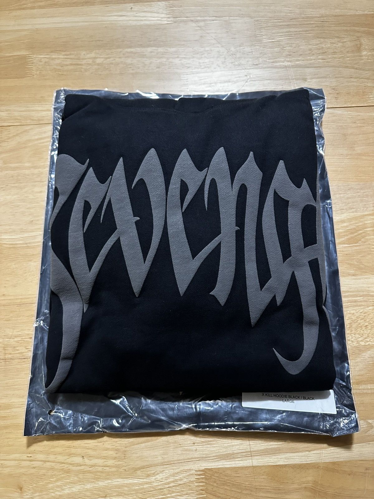 Revenge Revenge Funeral Kill Hoodie Black - L Size US L / EU 52-54 / 3 - 1 Thumbnail