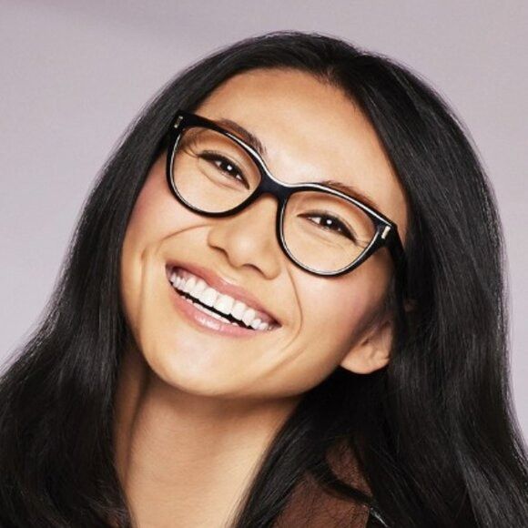 Calvin Klein Calvin Klein CK23541 008 Eyeglasses Black/Brown 53mm Cat Eye Size ONE SIZE - 3 Thumbnail