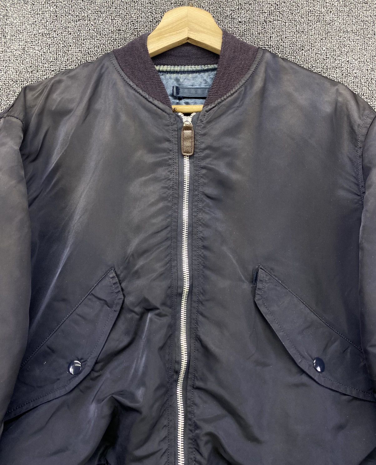 Alpha Industries Vintage Alpha Industries Utility L-2B Bomber Jacket Size M / US 6-8 / IT 42-44 - 7 Thumbnail