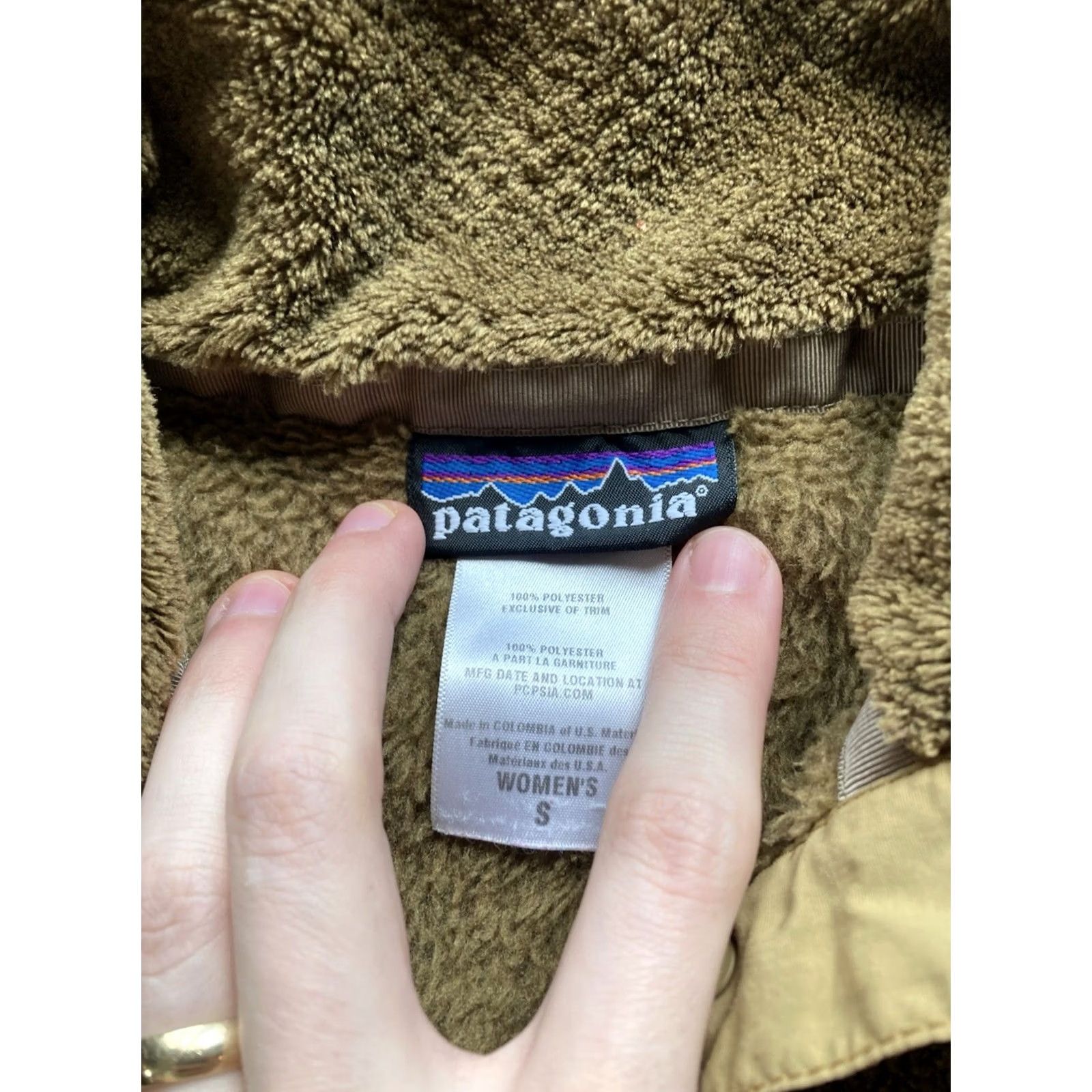 Patagonia Patagonia Re-Tool Snap T Pullover Womens Size S Brown Fleece Pockets Jacket Regular Outdoor Fall Winter Spring Size S / US 4 / IT 40 - 4 Thumbnail