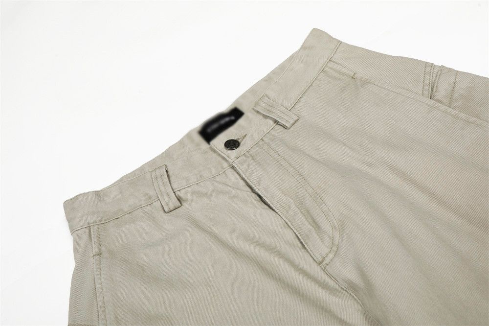 Vintage American loose men's straight casual wide-leg trousers Size US 32 / EU 48 - 3 Thumbnail