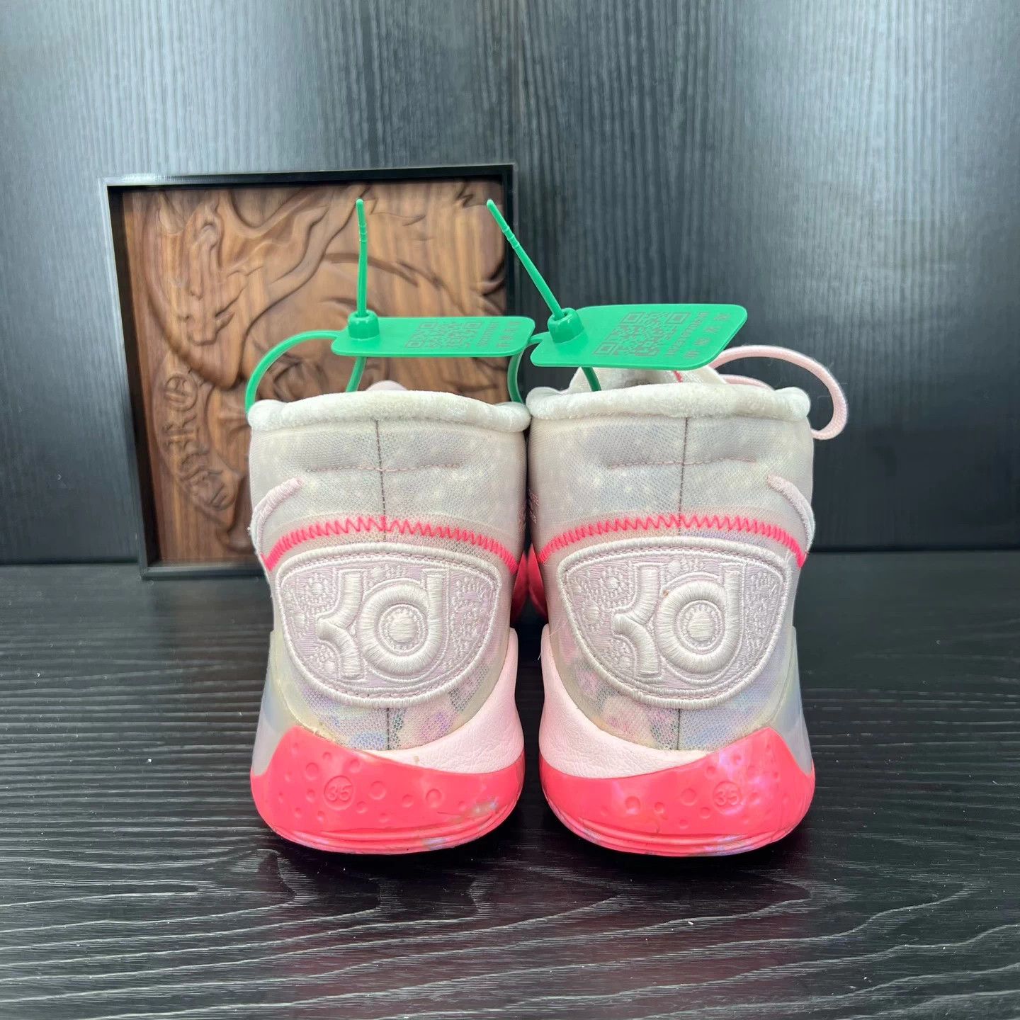Nike KD 12 Breast Cancer Awareness Pink Size 43 New Size US 10 / EU 43 - 5 Thumbnail