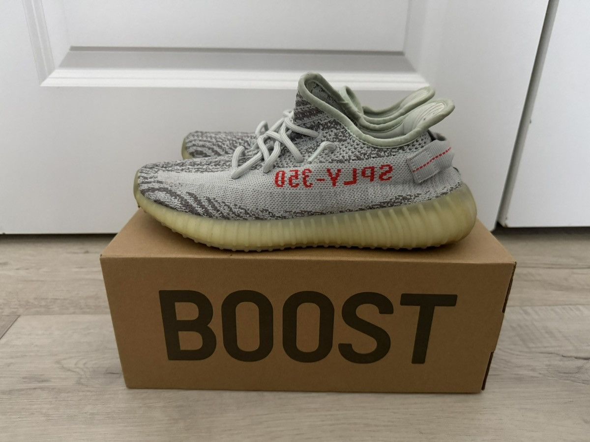 Adidas × Kanye West Adidas Yeezy Boost 350 V2 Blue Tint Size US 8.5 / EU 41-42 - 4 Thumbnail