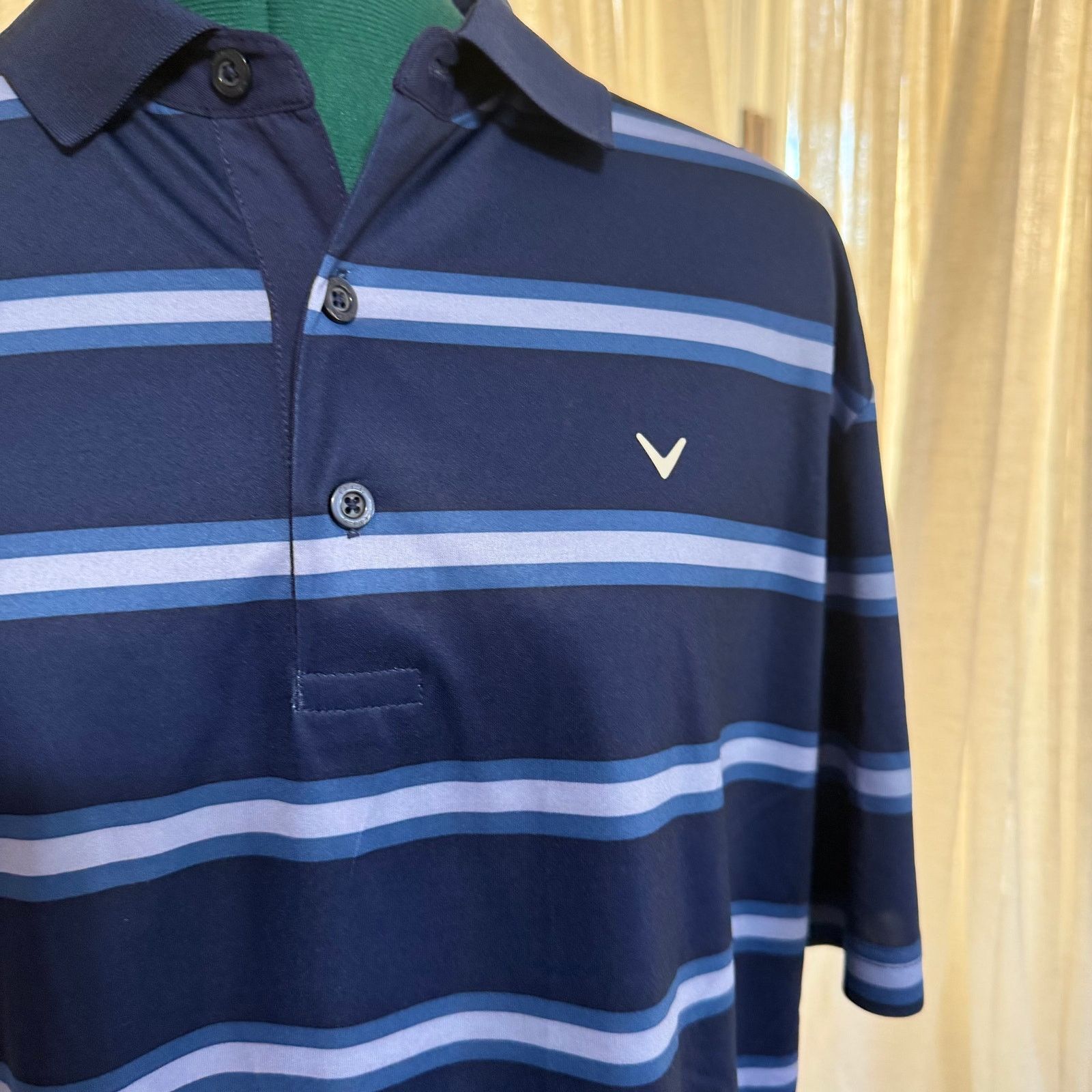Callaway Callaway Opti-Dri Striped Golf Polo | Sz M Size US M / EU 48-50 / 2 - 3 Thumbnail