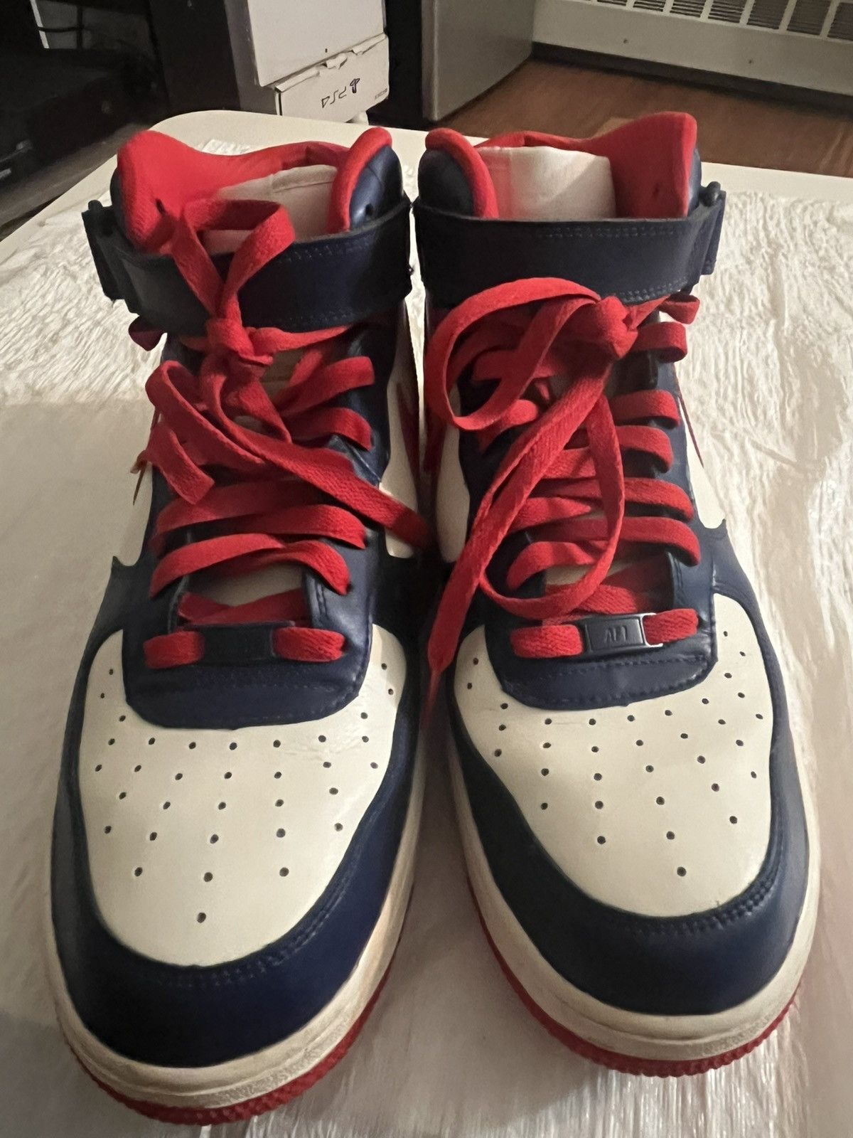 Nike Nike Air Force High-Top Sneakers Size US 11.5 / EU 44-45 - 1 Thumbnail