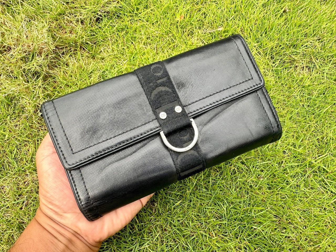 Christian Dior Monsieur × Dior Authentic Christian Dior Hardcore Leather Wallet Size ONE SIZE - 1 Thumbnail