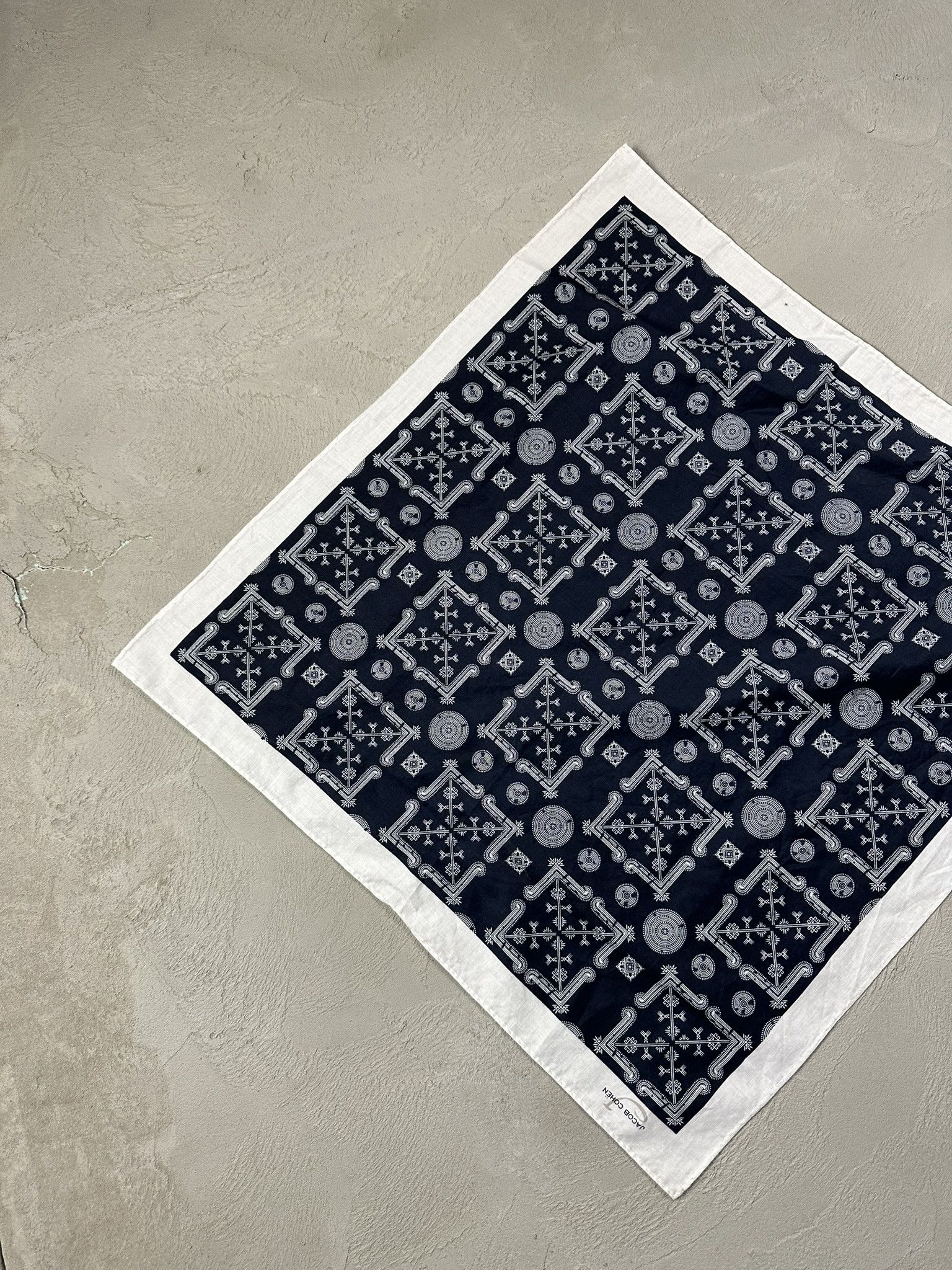 Designer × Jacob Cohen Jacob Cohen Bandana Patterned Scarf Size ONE SIZE - 2 Thumbnail