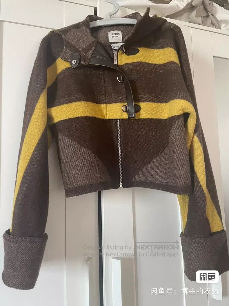 Hermes Hermes Wool Leisure Jacket Size XXS / US 00 / IT 34 - 3 Thumbnail