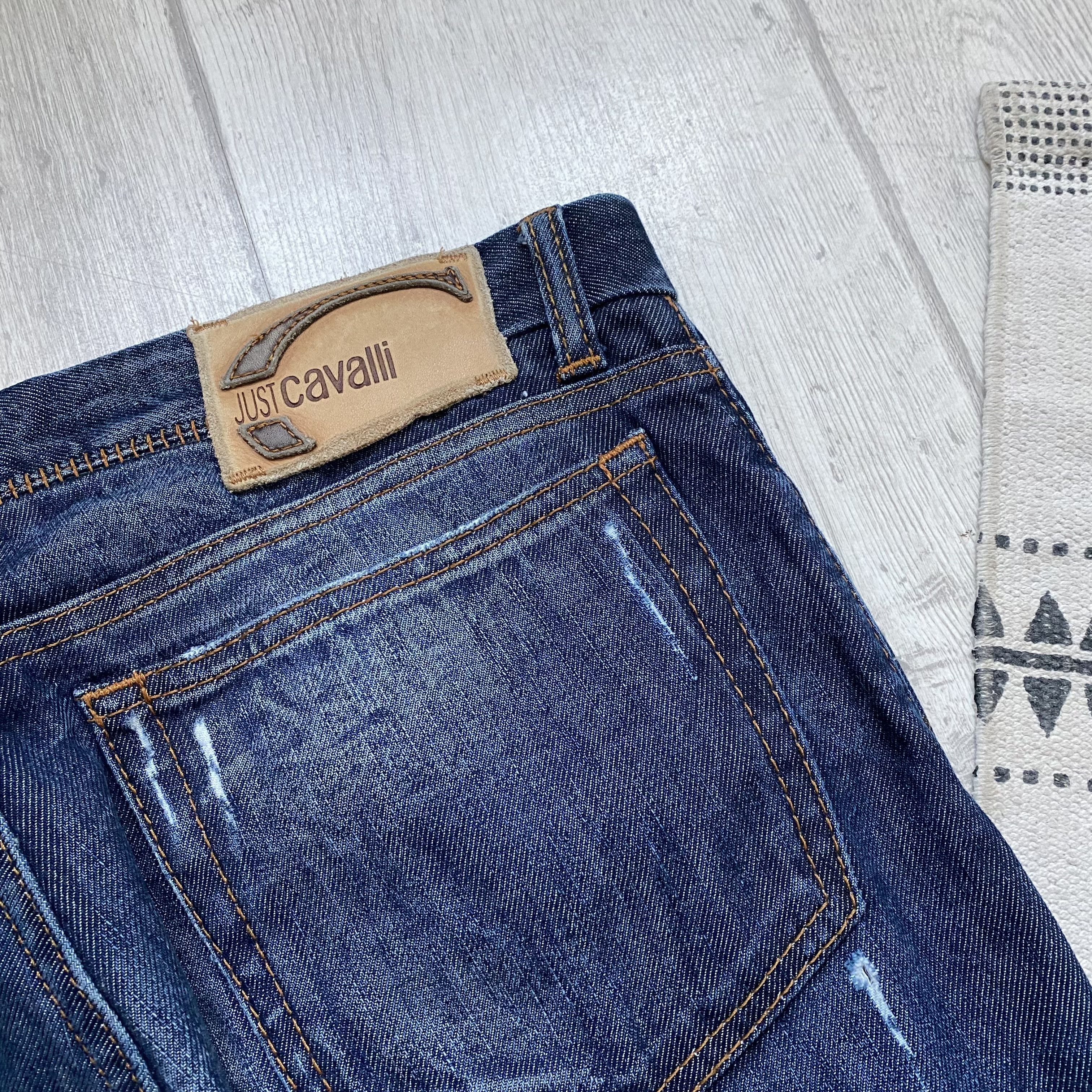 Just Cavalli Luxury RARE Just Cavali Denim distressed jeans Size US 32 / EU 48 - 12 Thumbnail