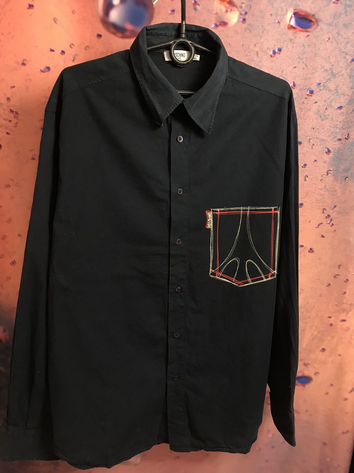 Moschino Moschino luxury streetwear shirt Size US XL / EU 56 / 4 - 2 Thumbnail