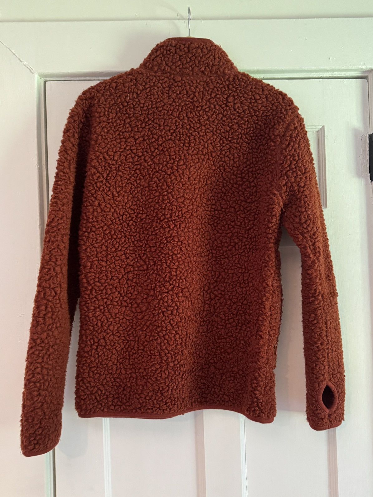 NN07 Mort Fleece Jacket in Rust Size US S / EU 44-46 / 1 - 2 Thumbnail