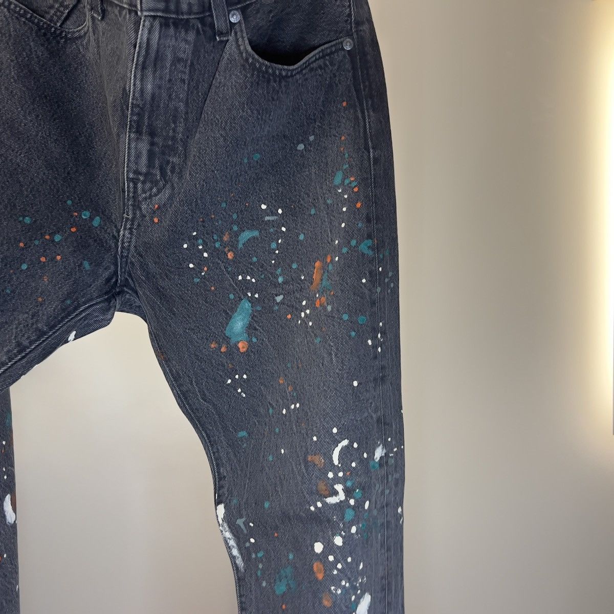 Levi's END. X LEVIS DENIM “PAINT SPLATTER” Size US 32 / EU 48 - 6 Thumbnail