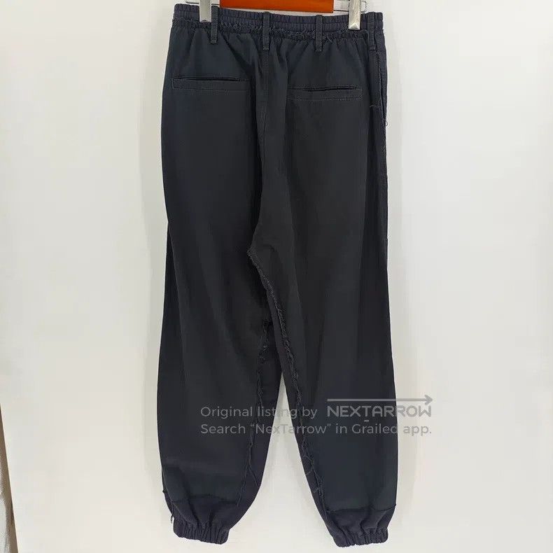 Balenciaga Balenciaga Black double hook embroidery distressed patchwo Size US 28 / EU 44 - 2 Thumbnail