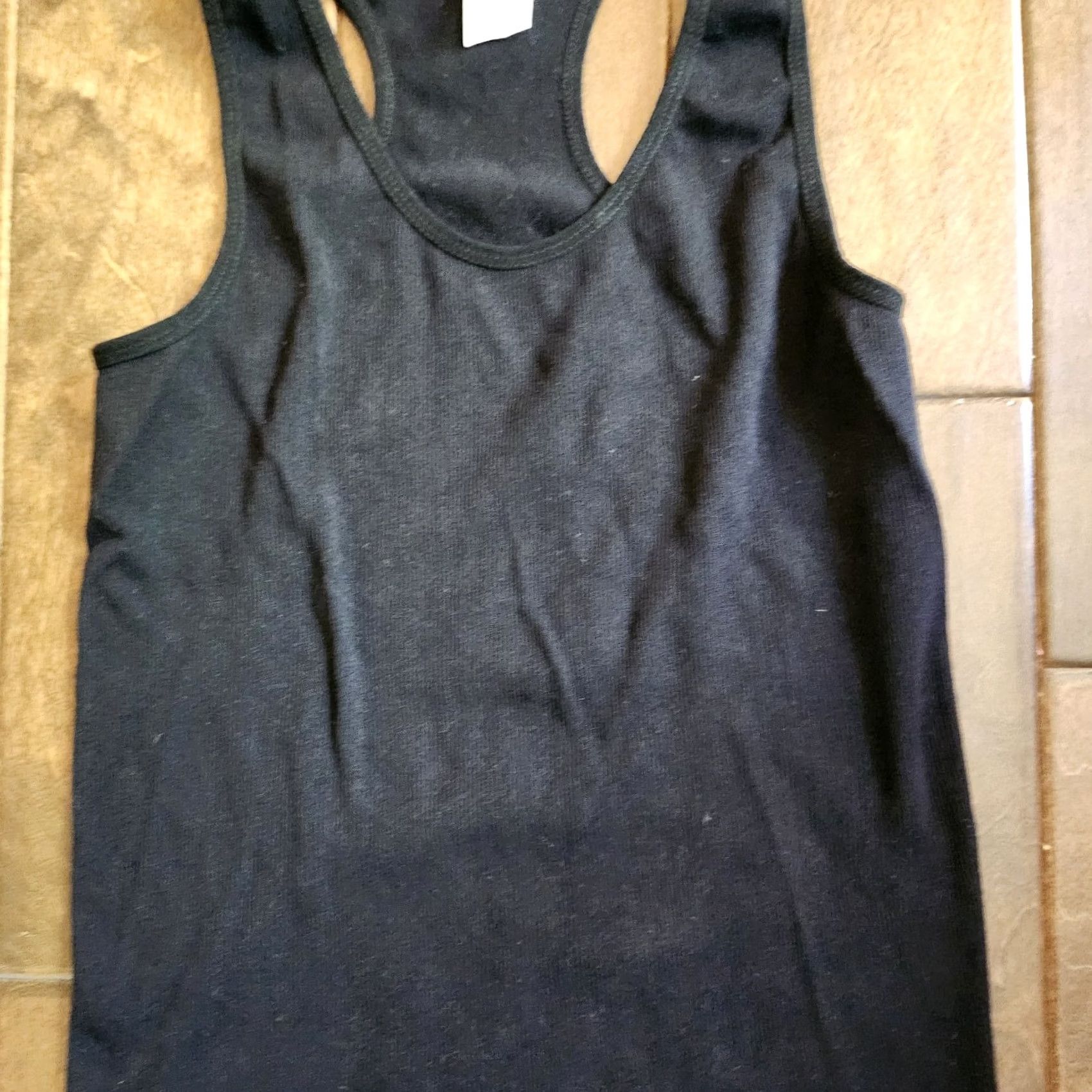 Vintage Prime Cut Juniors Black Tank Top - M/L Size M / US 6-8 / IT 42-44 - 4 Thumbnail