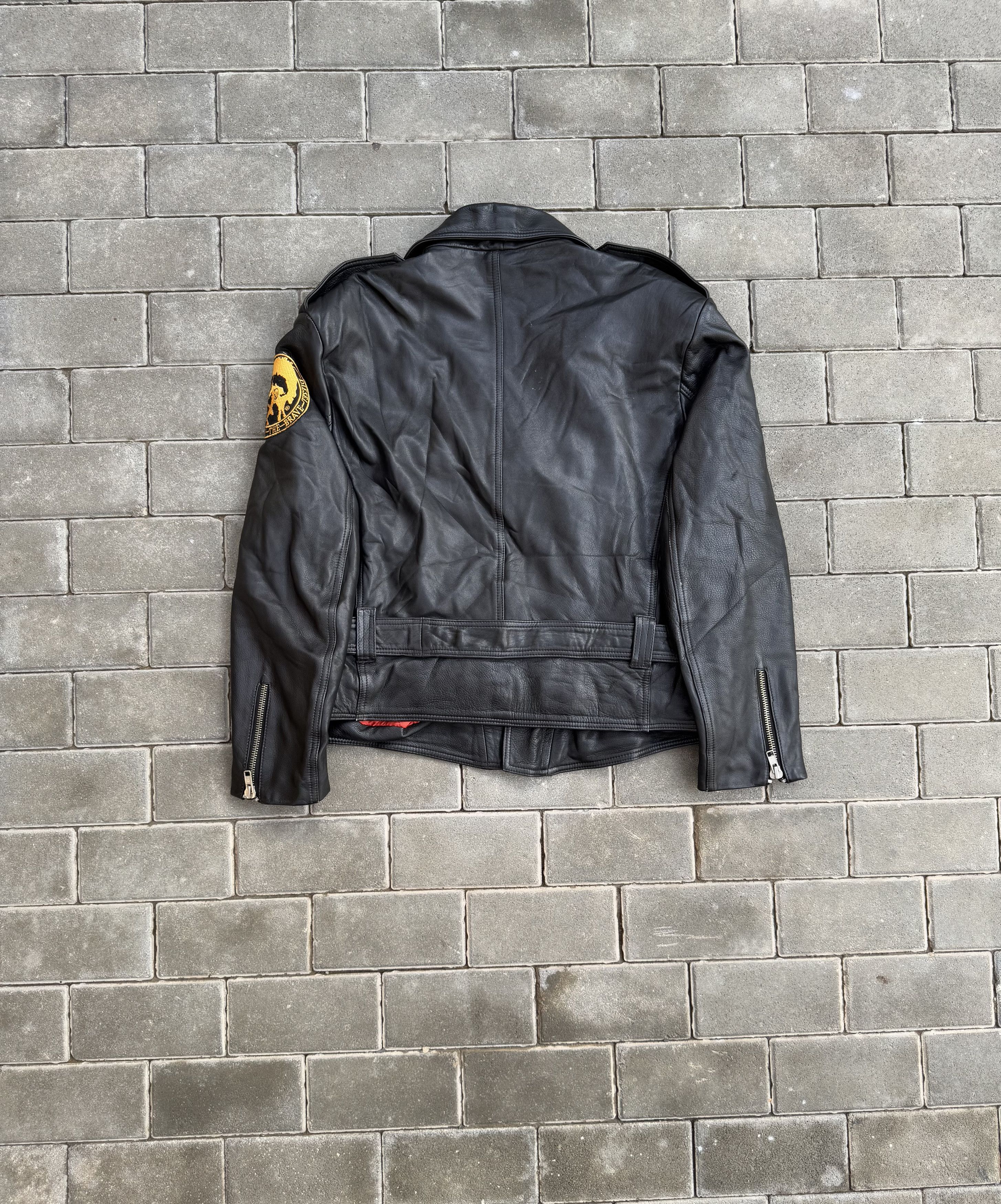Diesel Diesel 90s Vintage Leather Jacket Y2K Size US XL / EU 56 / 4 - 11 Thumbnail