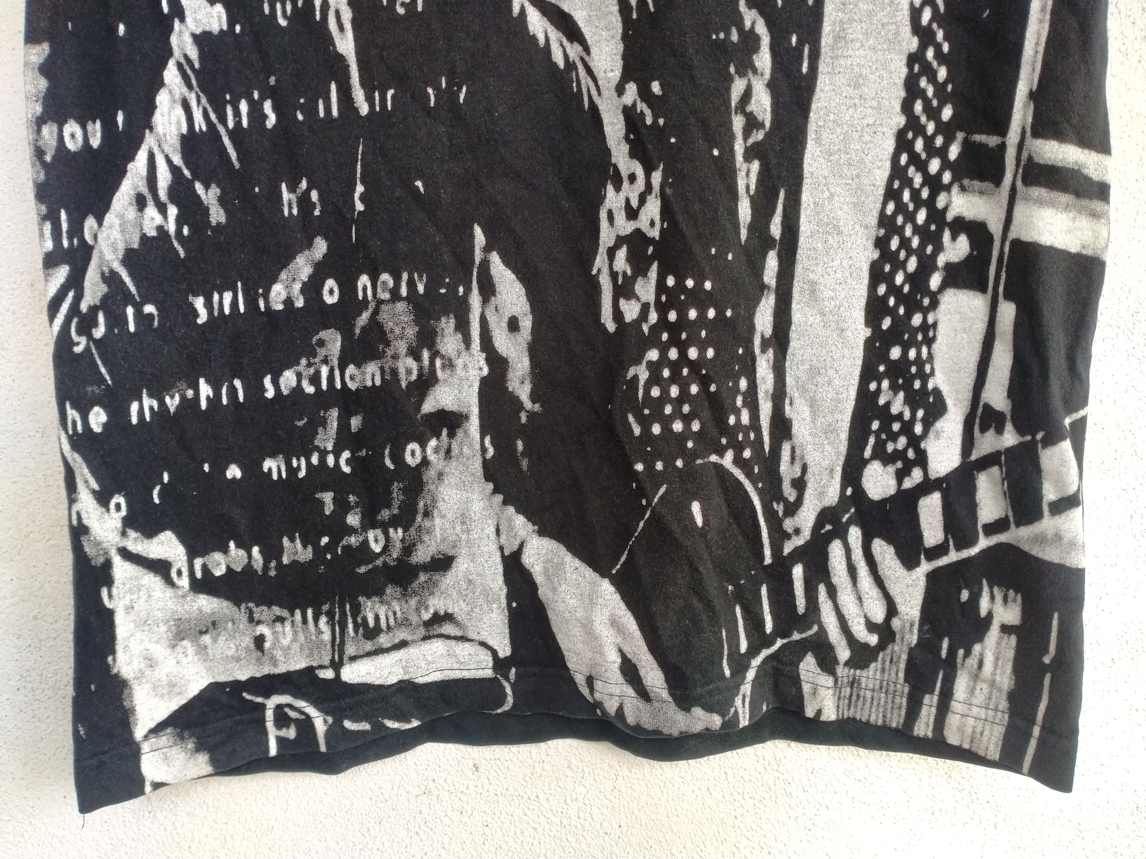 Japanese Brand Distressed PPFM FULLPRINT T-SHIRT Size US M / EU 48-50 / 2 - 5 Thumbnail