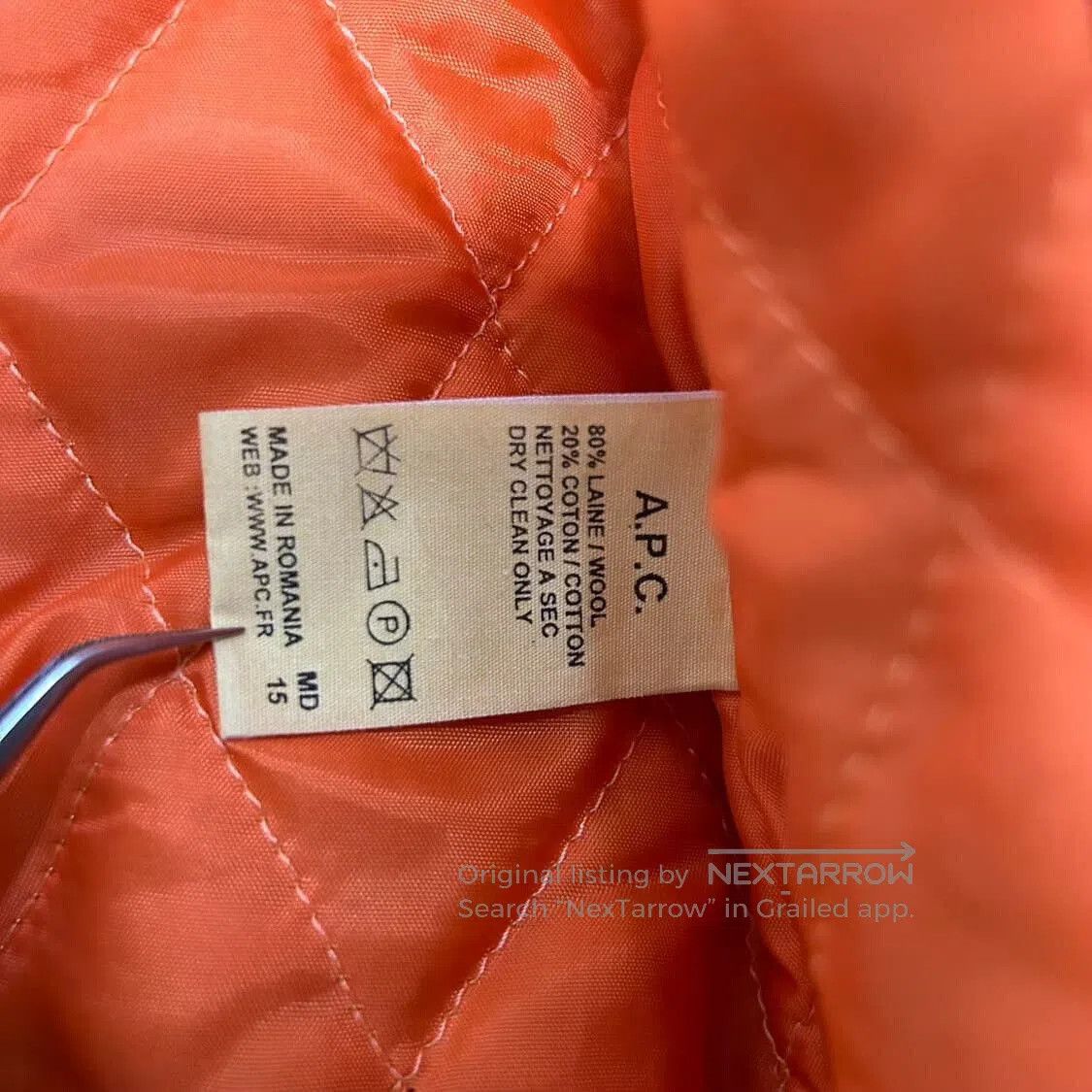A.P.C. APC Vintage Wool Coat. Size M / US 6-8 / IT 42-44 - 5 Thumbnail