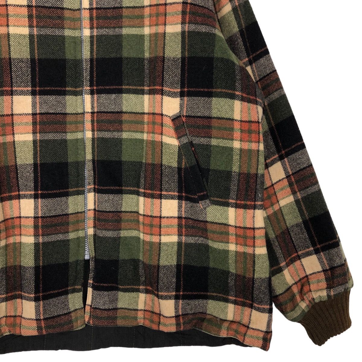 Beauty Beast 🔥90’s Vtg Flannel Wool Jacket Tartan Design Issey Miyake Size US L / EU 52-54 / 3 - 5 Thumbnail