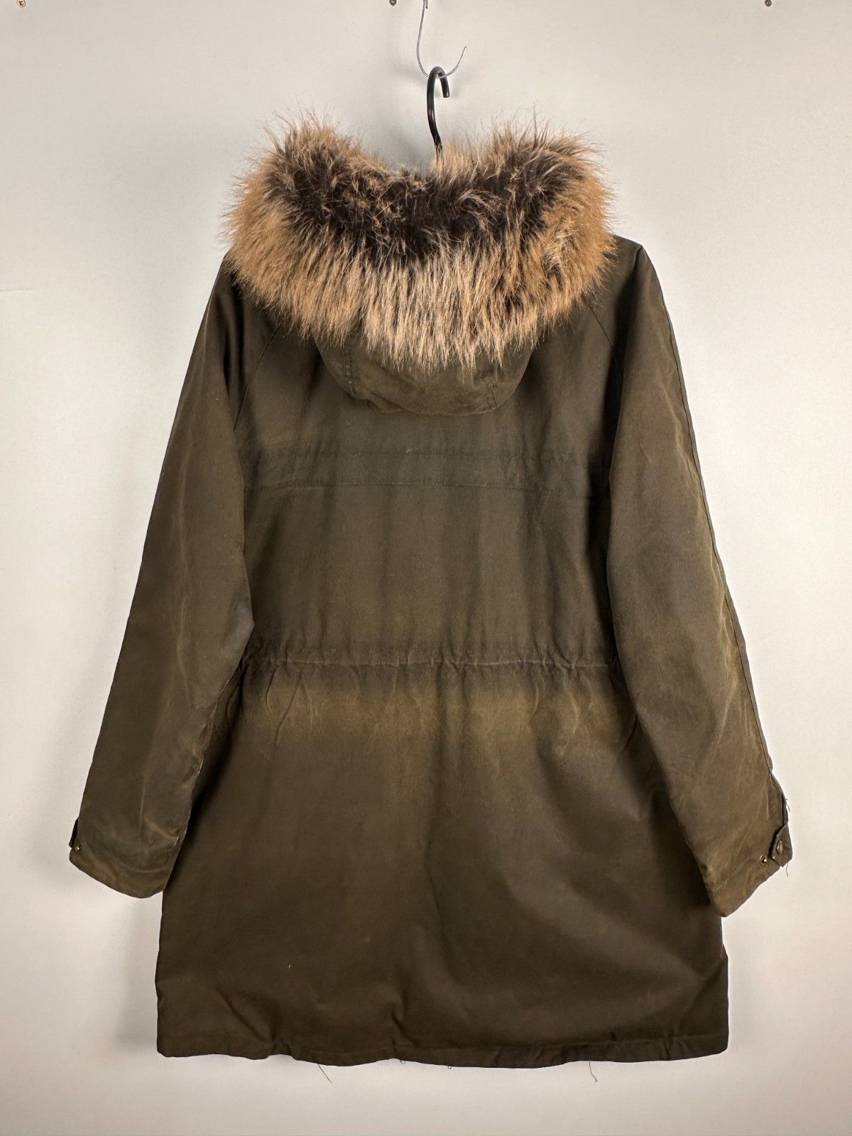 Barbour Ladies Barbour Mull Wax Hooded Green Waxed Jacket SizeUS 10 Size L / US 10 / IT 46 - 13 Thumbnail