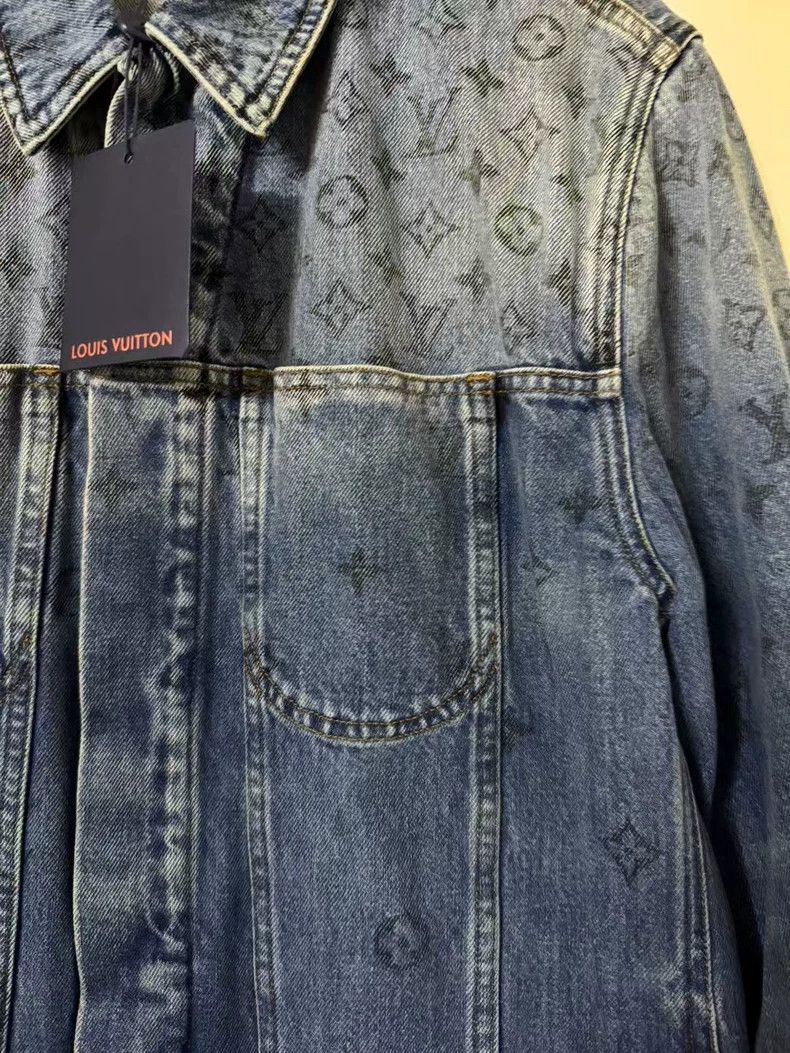 Louis Vuitton LOUIS VUITTON Presbyopic Gradient Denim Jacket 2504-Nextarr Size US M / EU 48-50 / 2 - 2 Thumbnail