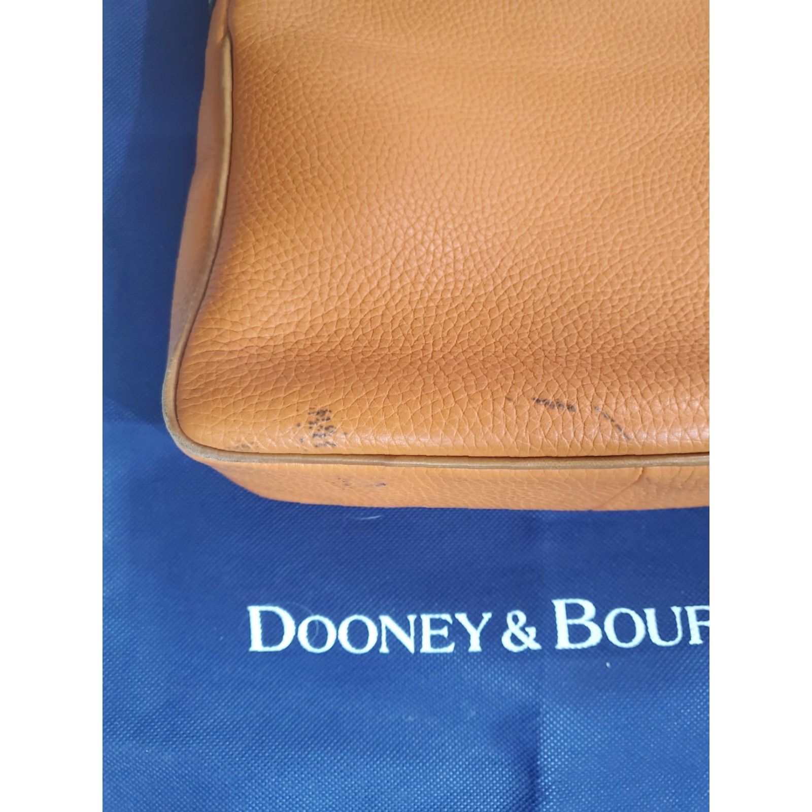 Dooney & Bourke VINTAGE Dooney & Bourke Pebble Grain Kimberley Crossbody Shoulder Bag- Orange Size ONE SIZE - 7 Thumbnail
