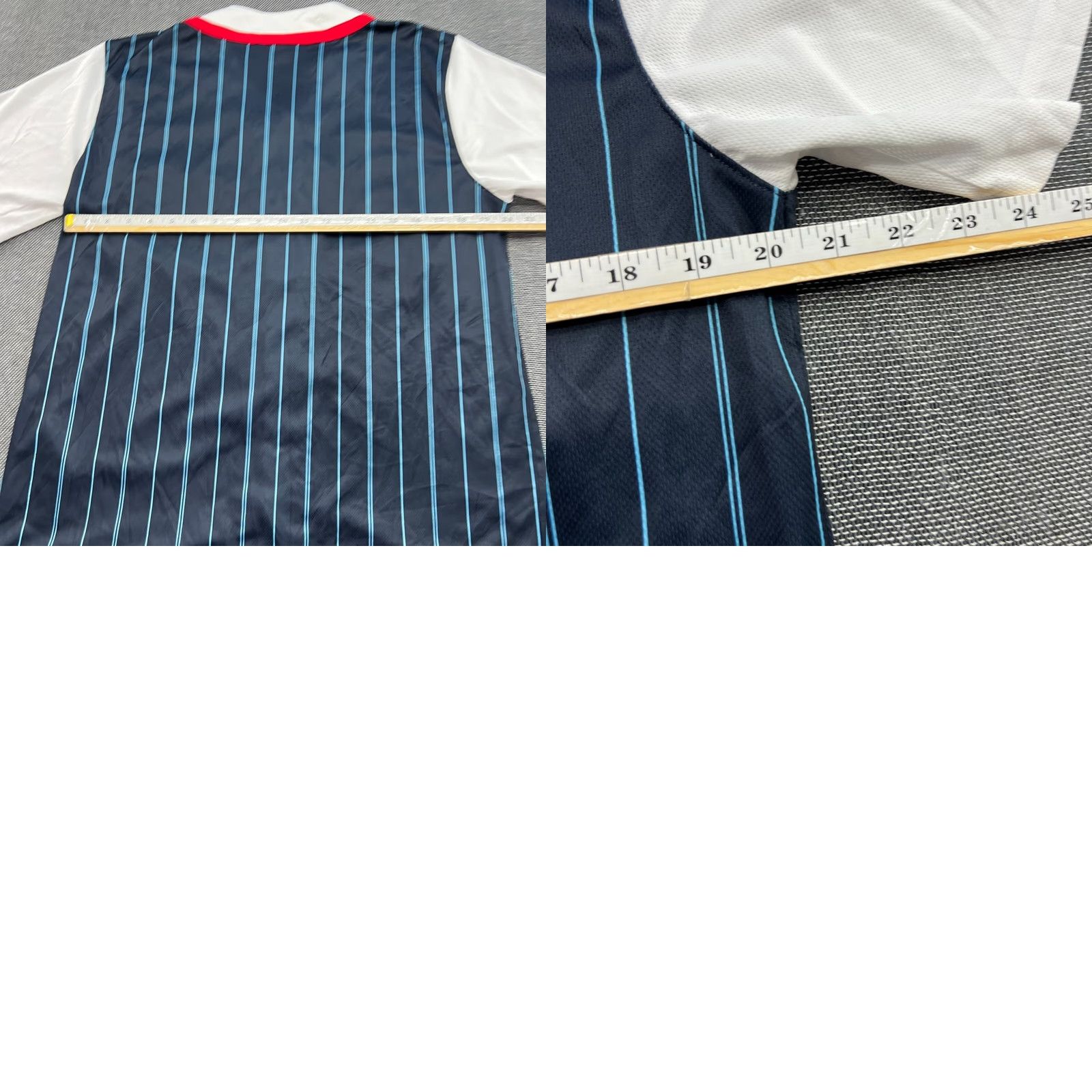 Karl Kani Karl Kani Baseball Jersey Mens M Striped Satin Short Sleeves Multicolor Polyester Satin Quick Dry™ Size US M / EU 48-50 / 2 - 8 Thumbnail