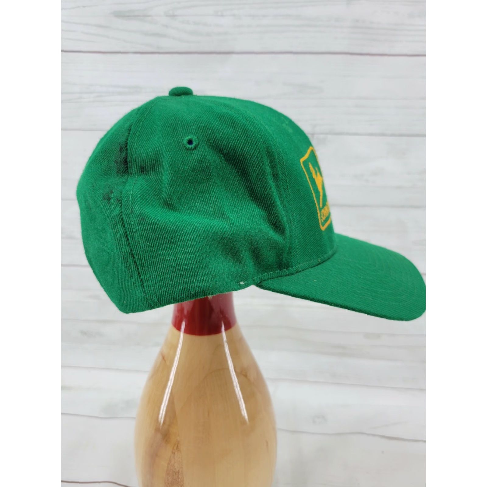 New Era JOHN DEERE Hat Cap Nothing Runs Like a Deere New Era Farm Life Snapback Men Adjustable Green Size ONE SIZE - 4 Thumbnail