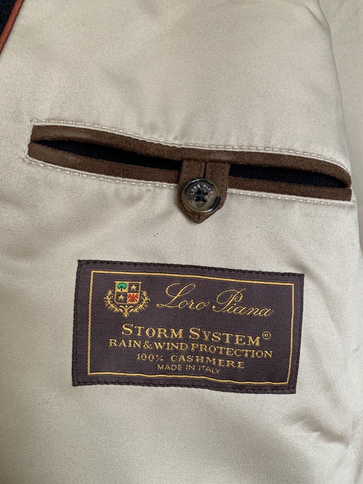 Loro Piana Loro Piana Heavy Coat Cashmere Storm System Size:54 IT Size US L / EU 52-54 / 3 - 12 Thumbnail
