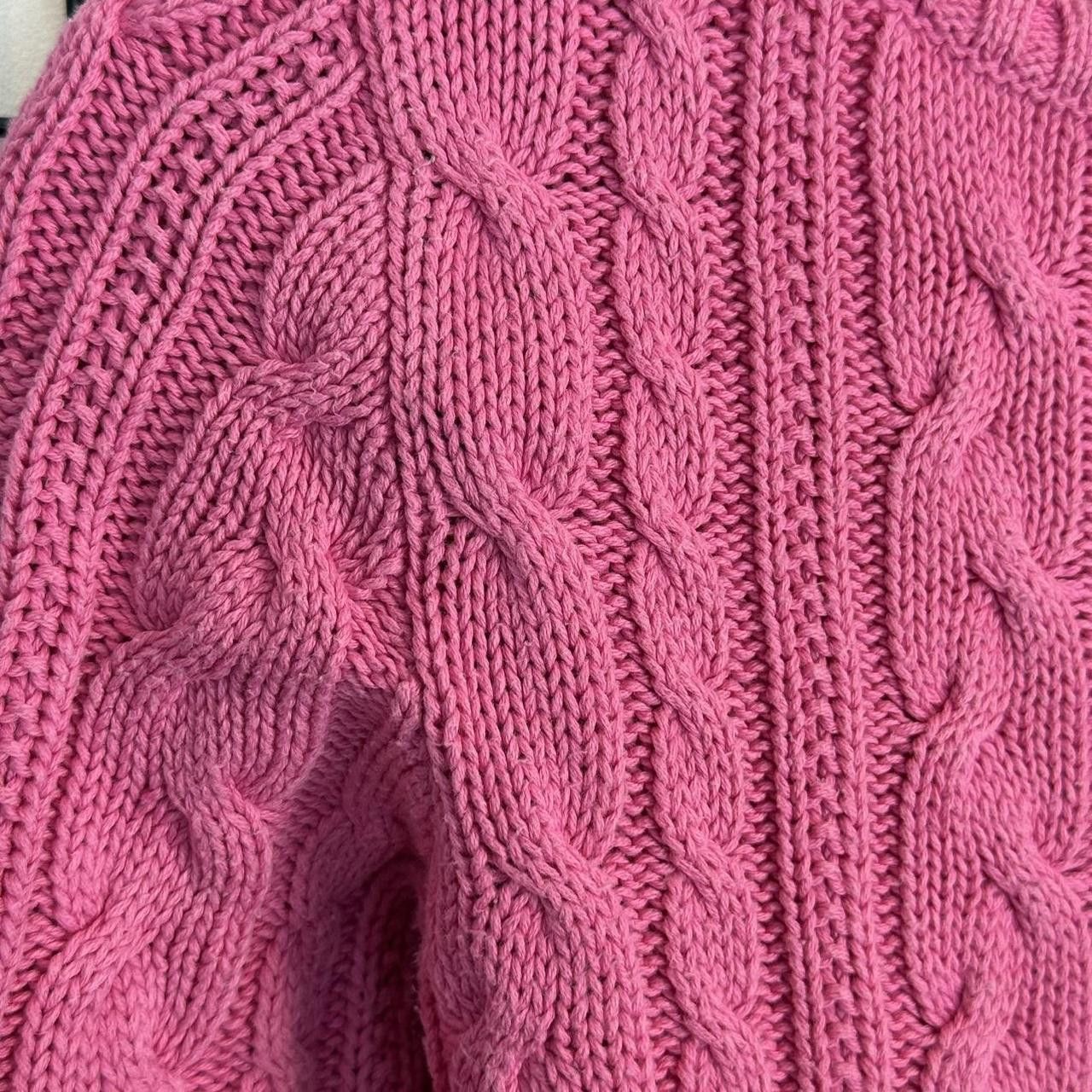 Polo Ralph Lauren Ralph Lauren Polo Cable Knit Jumper Vintage 90s Size S / US 4 / IT 40 - 4 Thumbnail