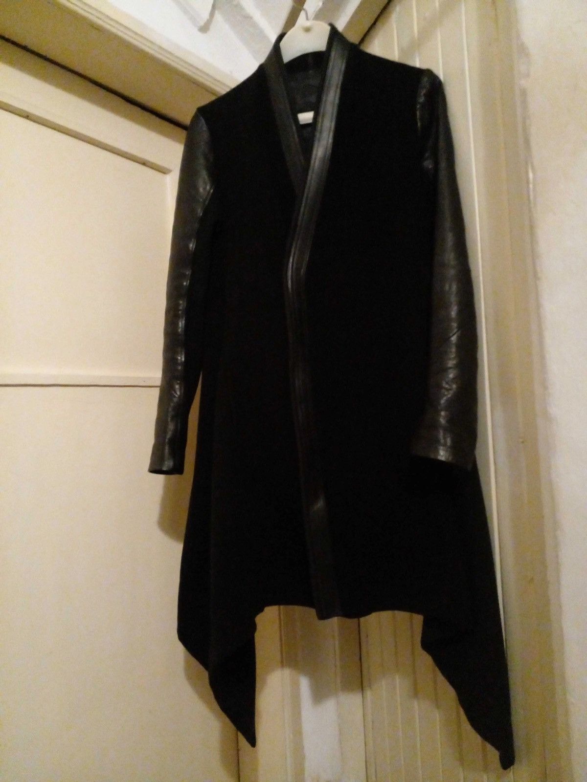 Rick Owens Rick Owens Cashmere Leather Coat Size US S / EU 44-46 / 1 - 2 Thumbnail