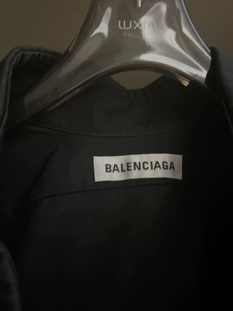 Balenciaga Balenciaga size 34 Black medium and long shirt Size XS / US 0-2 / IT 36-38 - 3 Thumbnail