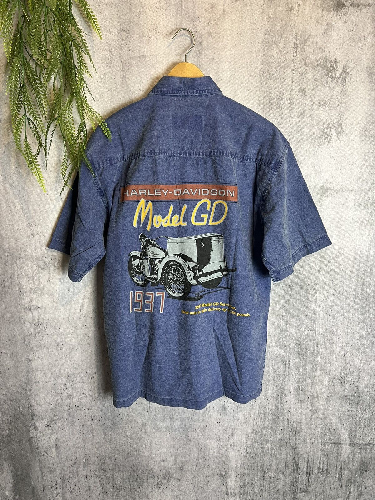 Harley Davidson Harley Davidson print shirt Size US M / EU 48-50 / 2 - 1 Thumbnail