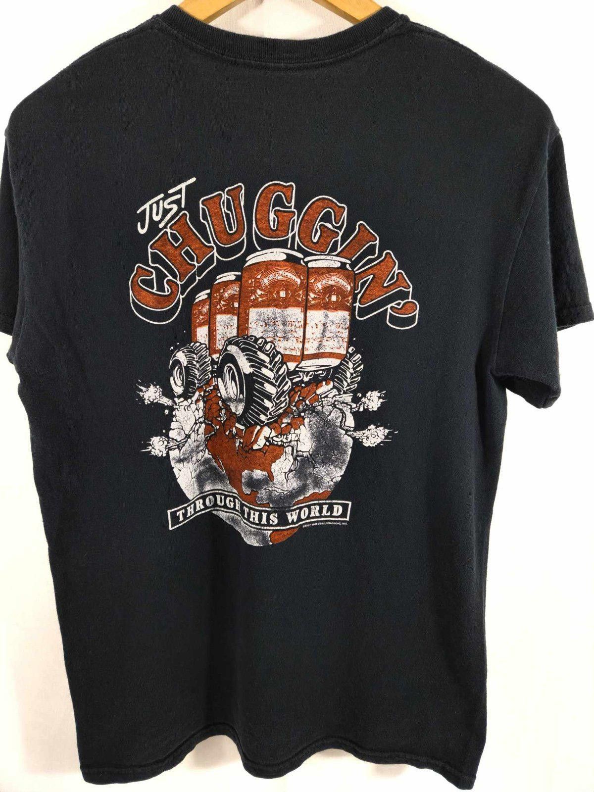Designer VNM USA Just Chuggin' Graphic Tee - Medium Black Size US M / EU 48-50 / 2 - 1 Thumbnail