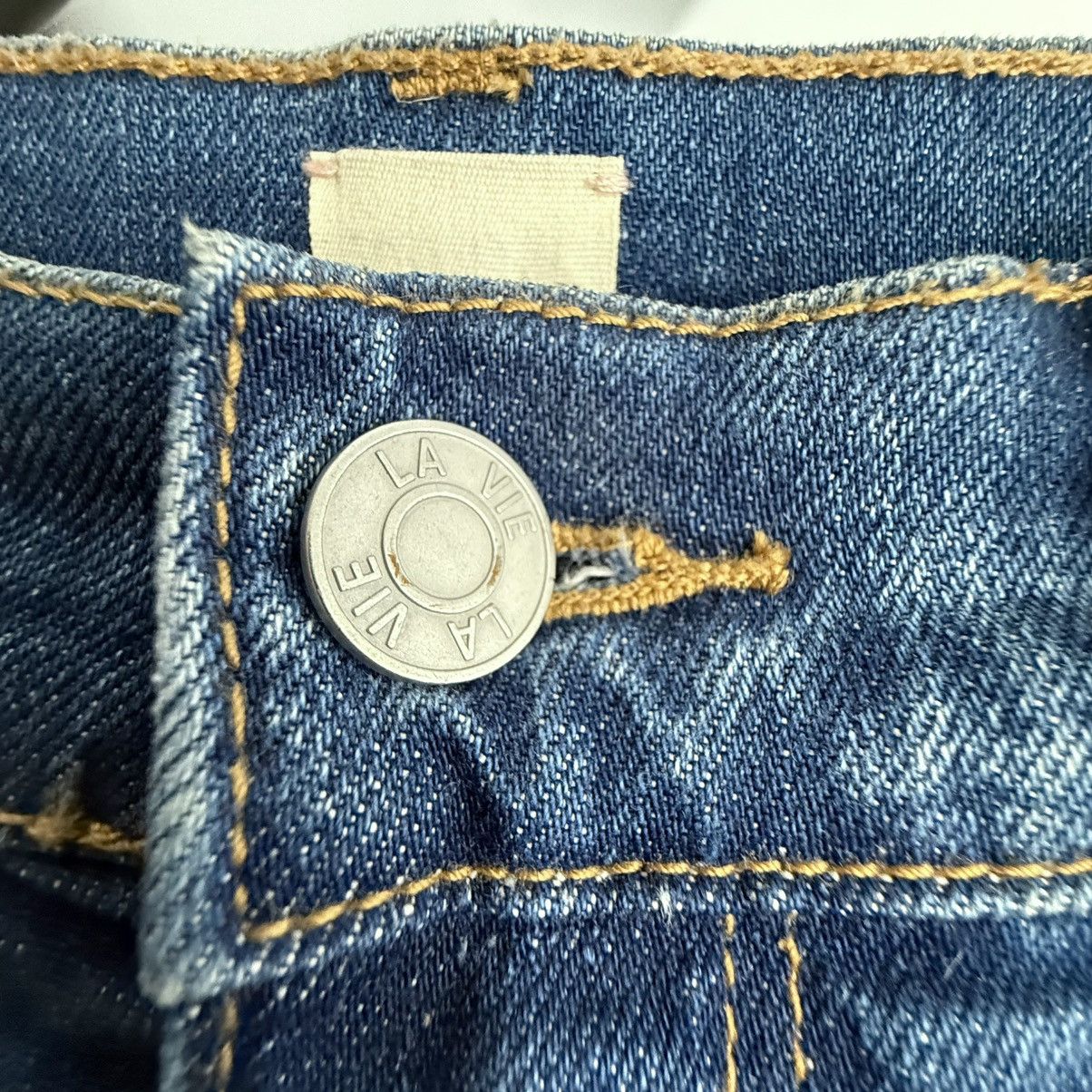 Rebecca Taylor La Vie Rebecca Taylor Patched Flare Jeans | Size 25 Size 25" / US 0 / IT 36 - 3 Thumbnail