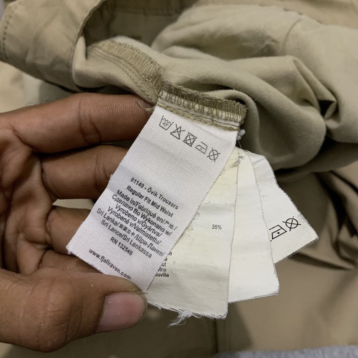 Fjallraven FJALL RAVEN KANKEN G1000 PANT Size US 33 - 10 Thumbnail