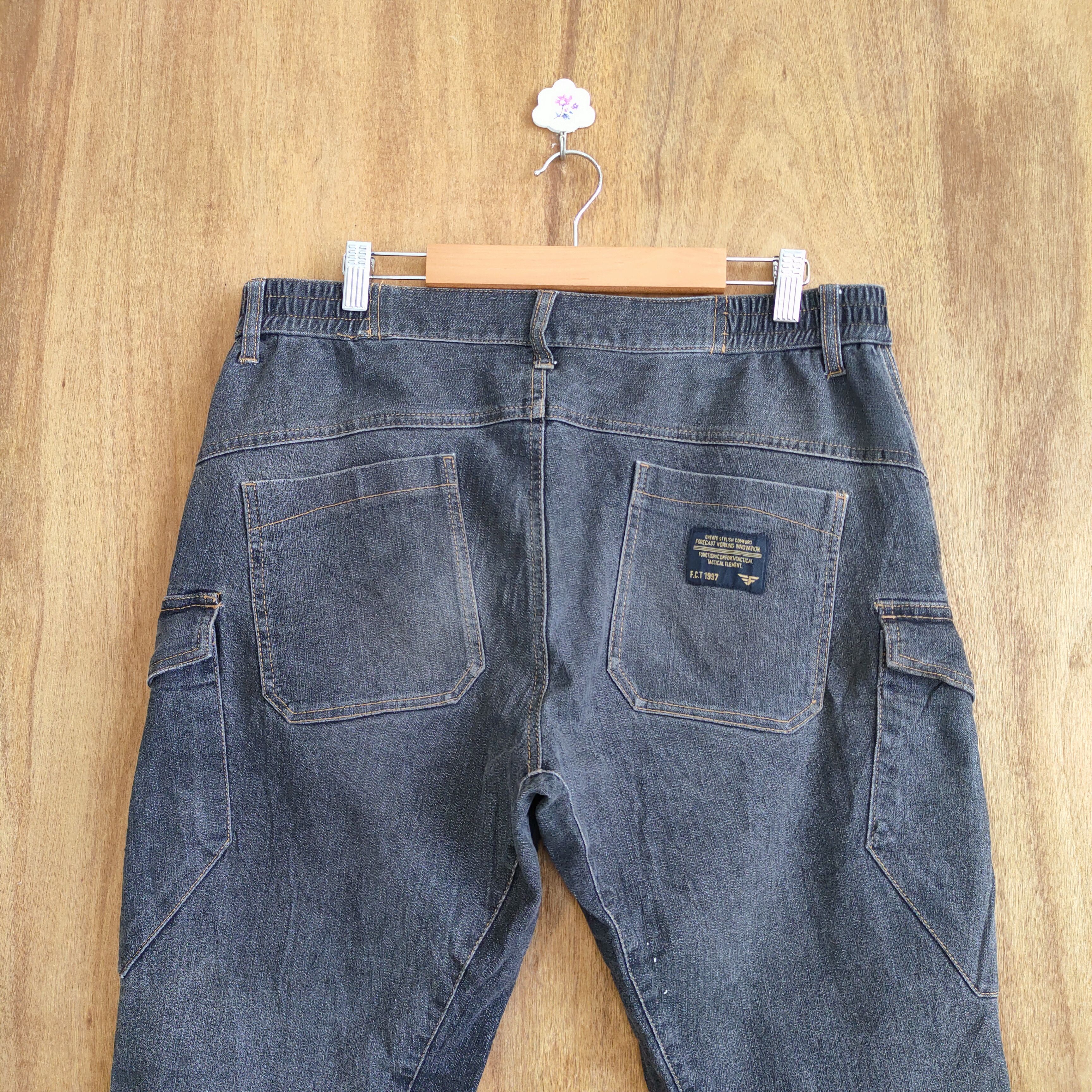 Japanese Brand × Vintage VINTAGE TLC BLACK CARGO PANTS Size US 34 / EU 50 - 8 Thumbnail