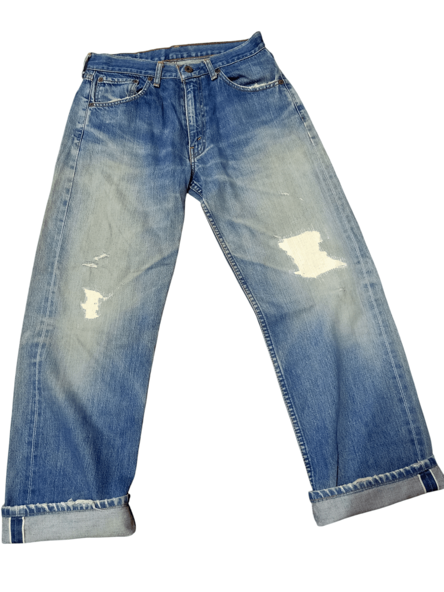 Levi's × Vintage Vintage Levis 503 Redline Flare Denim Size US 30 / EU 46 - 14 Thumbnail