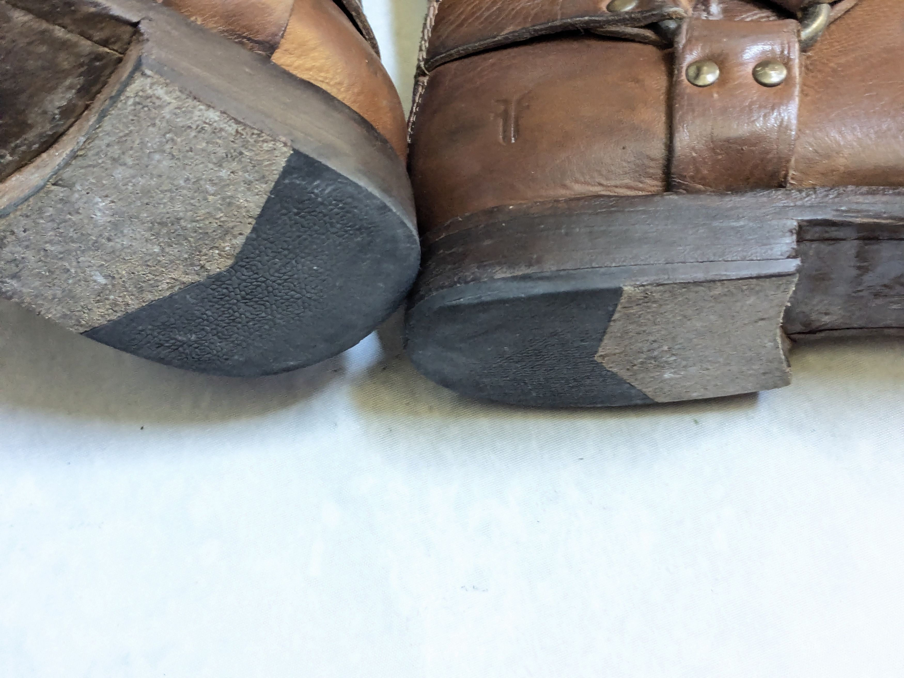Frye Frye Harness Brown 10.5 D Leather Strap Buckle Size US 10.5 / EU 43-44 - 16 Thumbnail