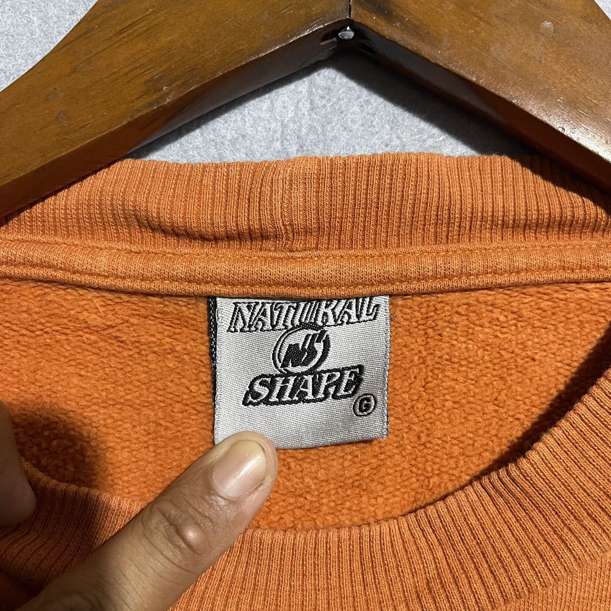 Vintage Vintage 90s Natural Shape Brasil Sweatshirt Orange Crewneck Size US L / EU 52-54 / 3 - 9 Thumbnail