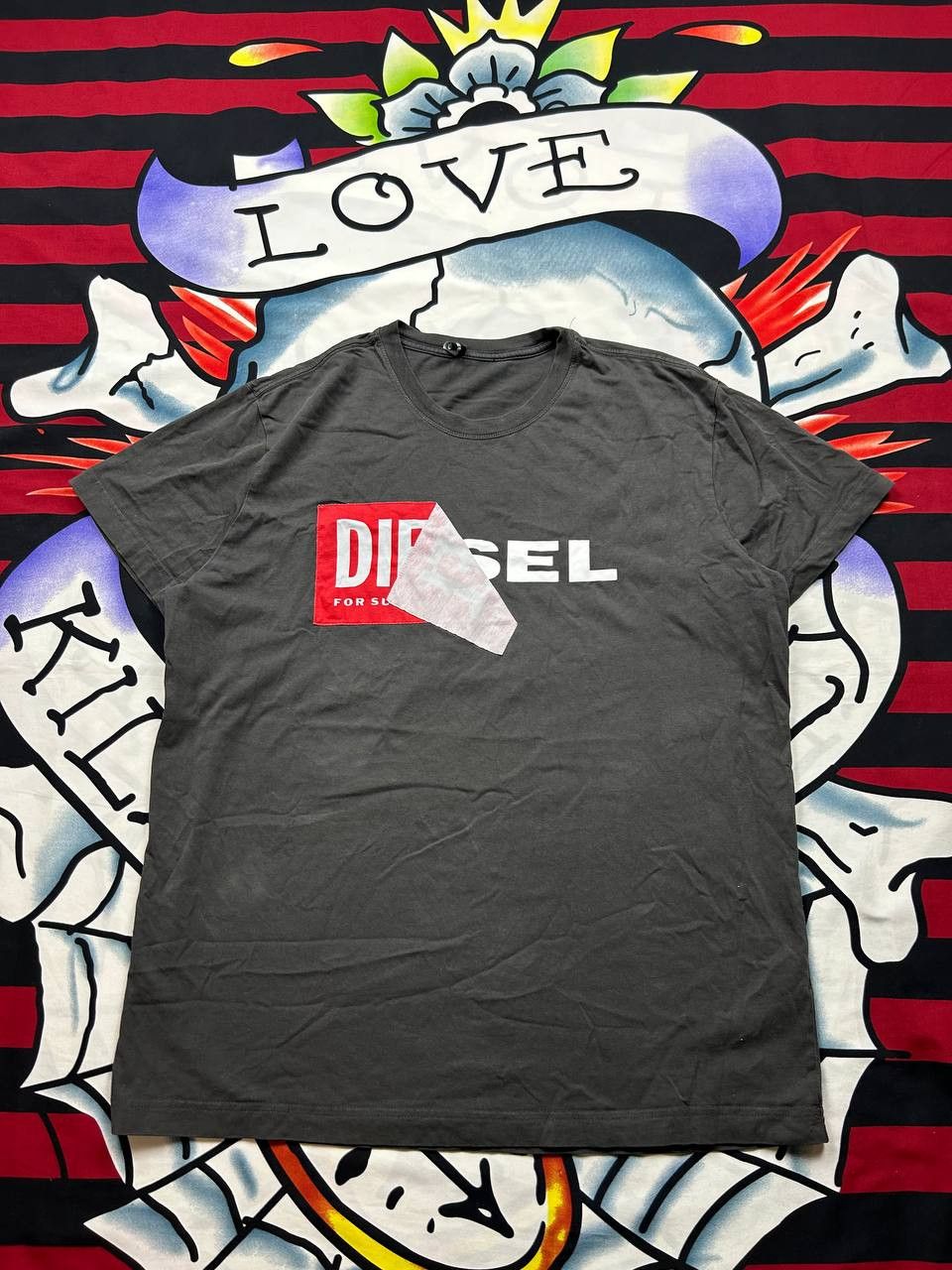 Diesel Diesel print logo tshirt in black Size XL Size US XL / EU 56 / 4 - 1 Thumbnail