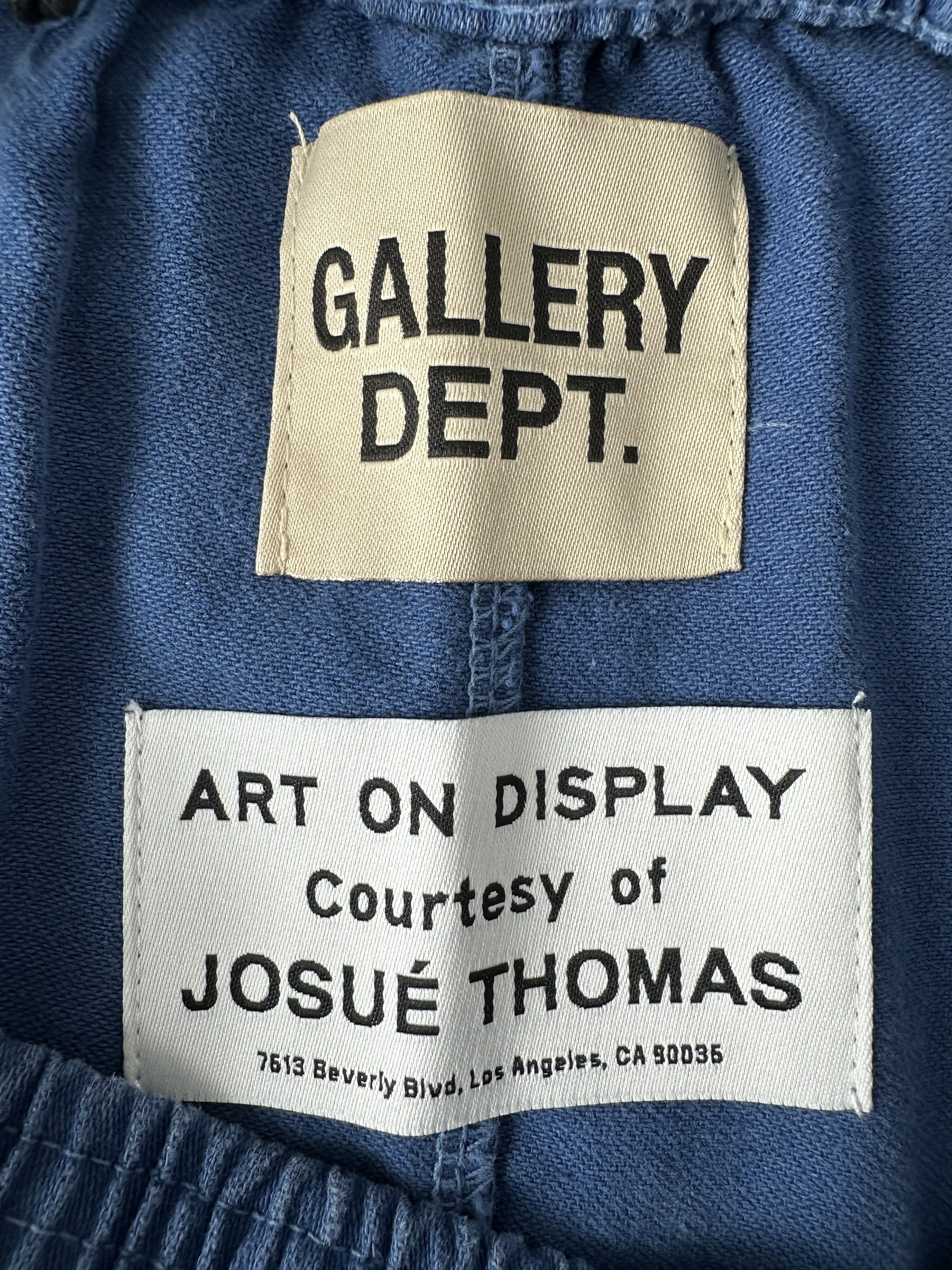 Gallery Dept. Gallery Dept Blue & Yellow French Logo Zuma Shorts Size US 36 / EU 52 - 4 Thumbnail